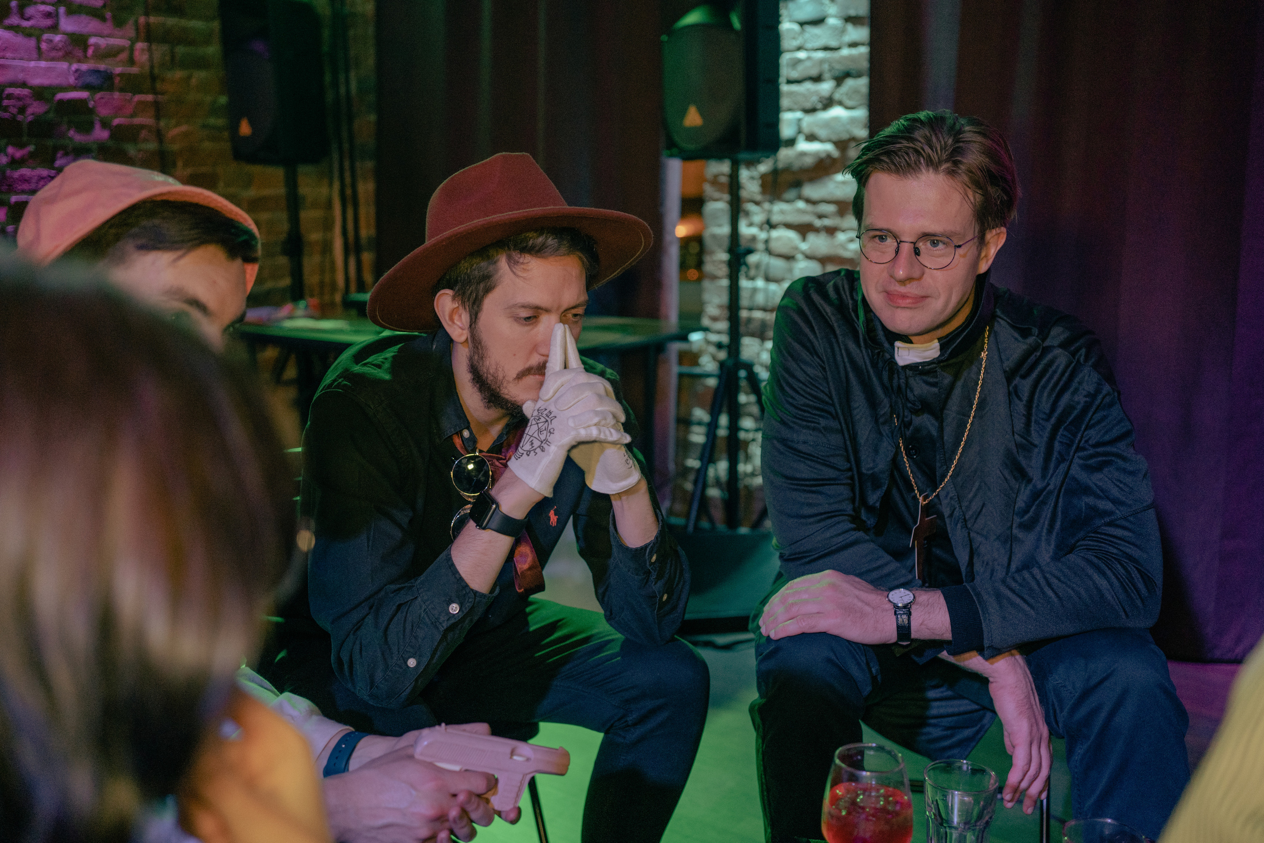 Вампирская вечеринка. Творческие фотосессии в Москве. Фотоальбом лидера группы ЯЛО