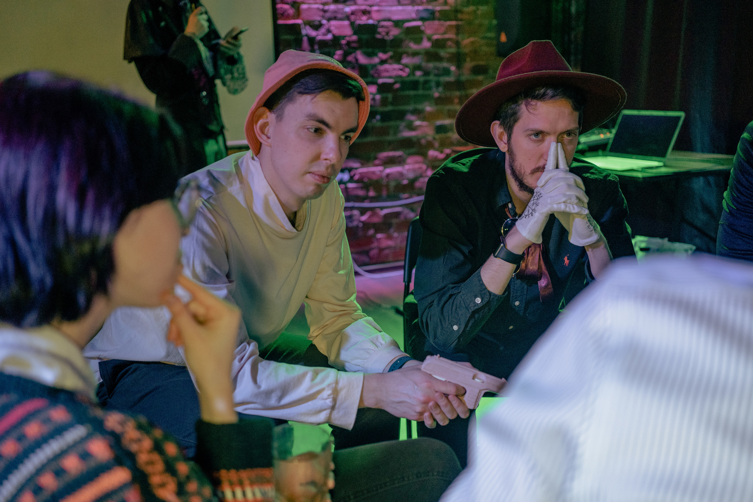 Вампирская вечеринка. Творческие фотосессии в Москве. Фотоальбом лидера группы ЯЛО