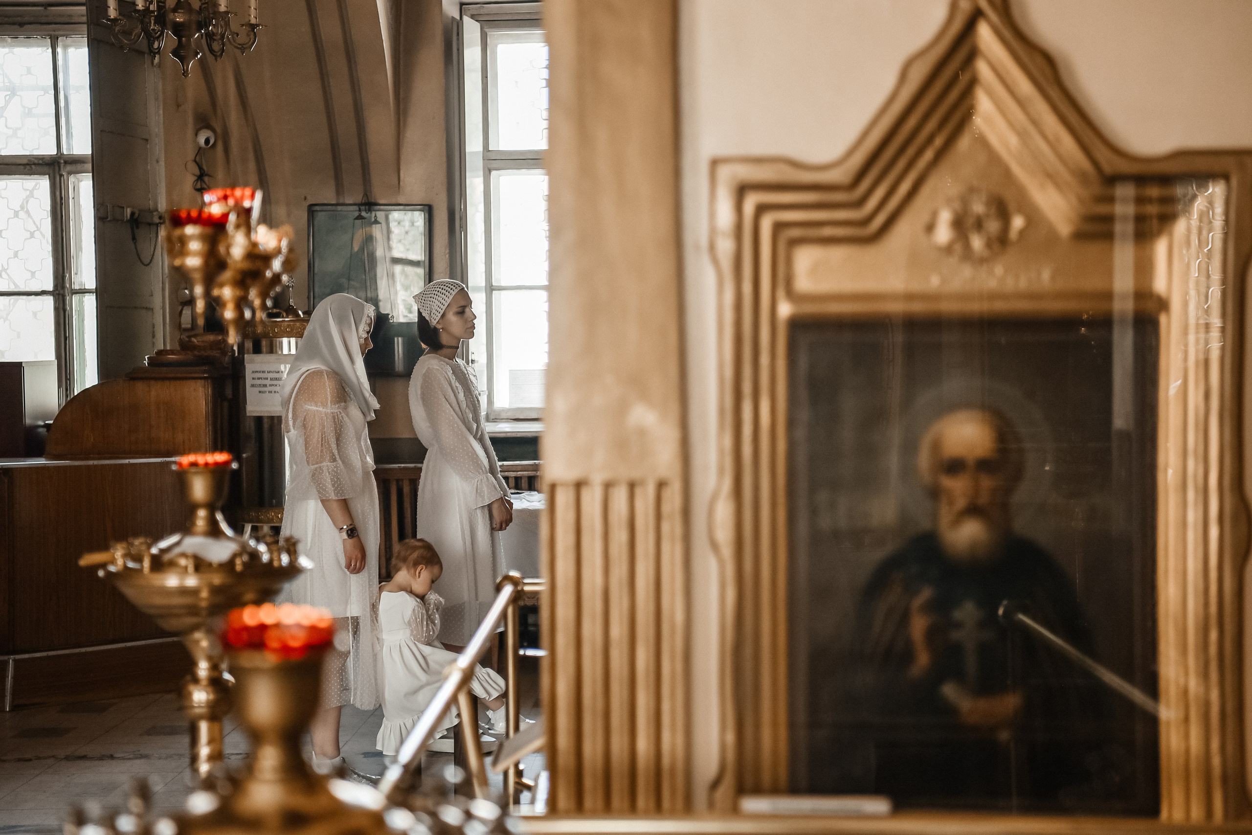 Крещение Милы. Фотограф в Москве и Королёве Сутягина Мария