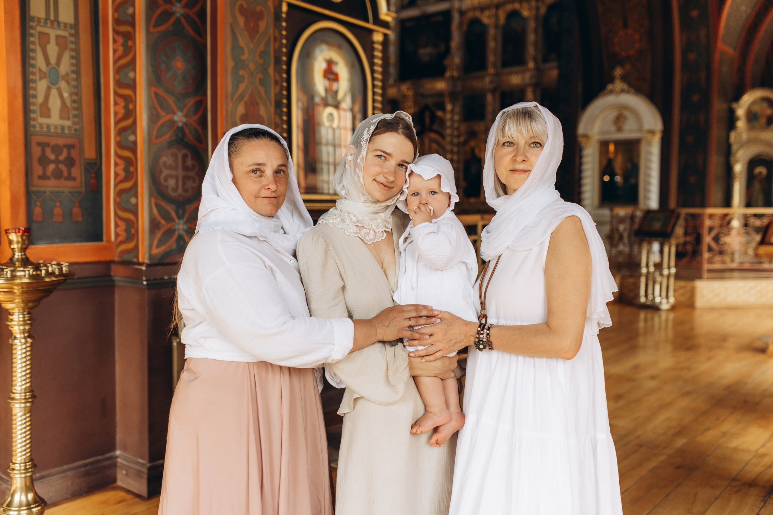 Крещение Марии и Валерии. Семейный фотограф в Краснодаре Виктория Кокоулина