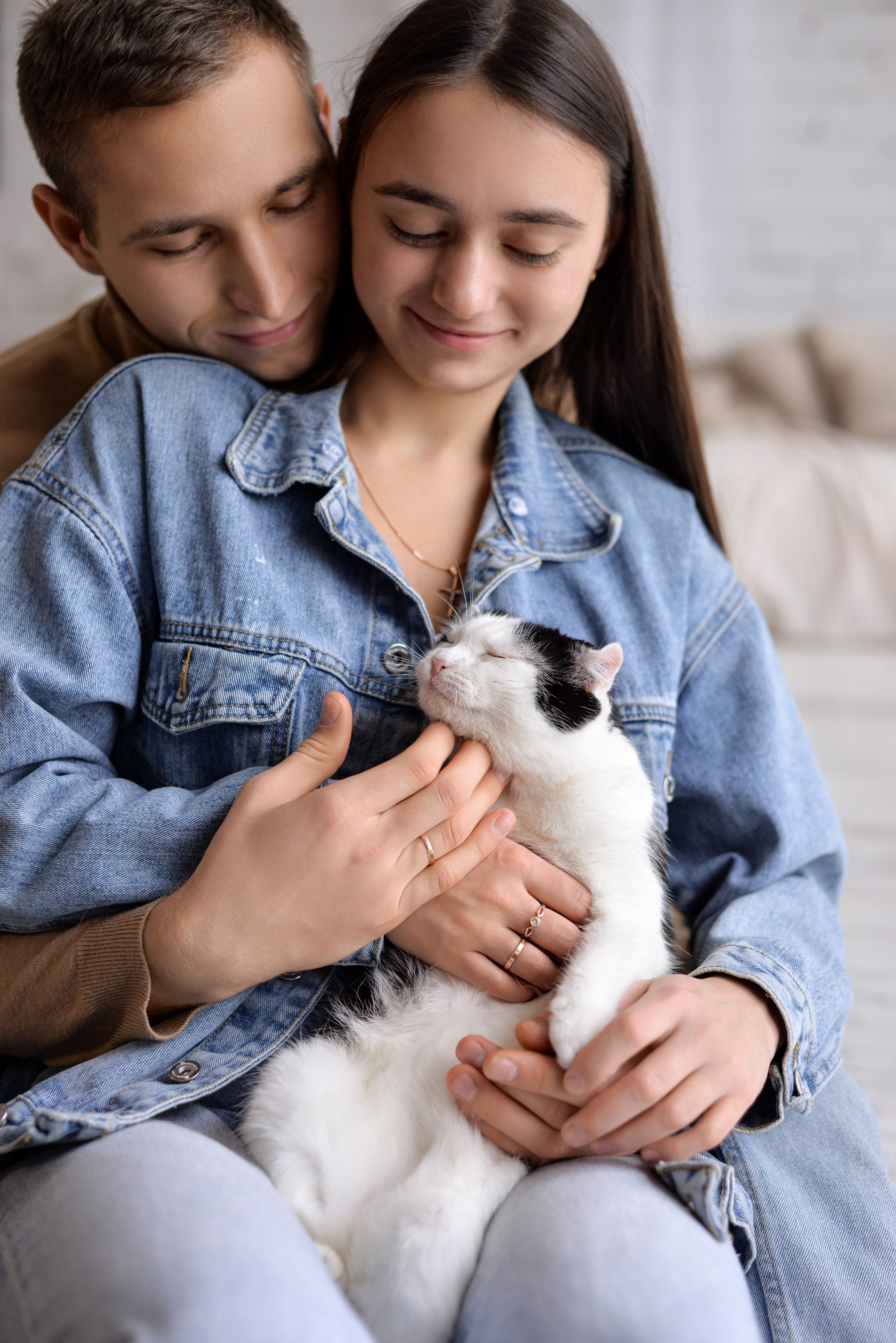Кирилл, Саша и 😻🐈. Семейный и свадебный фотограф Галина Абакумова, фотосессии в Белгороде