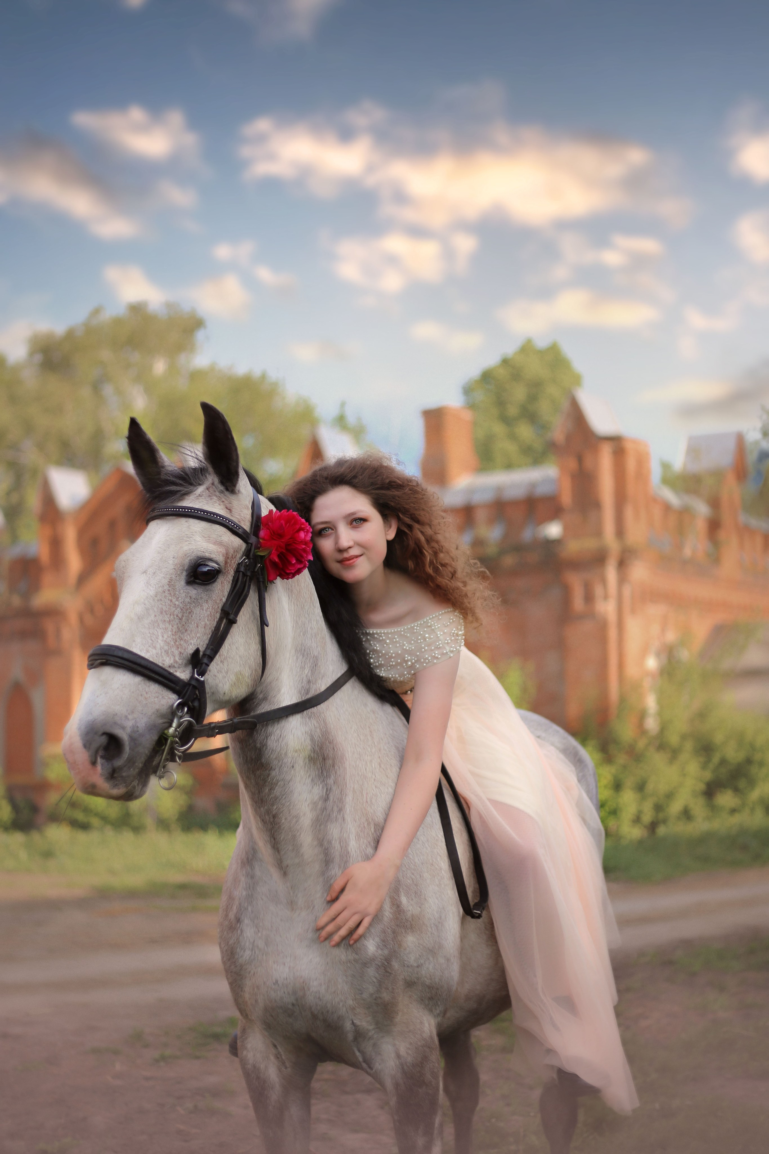 Надя и Туман. Школьный и детский фотограф Старожилово