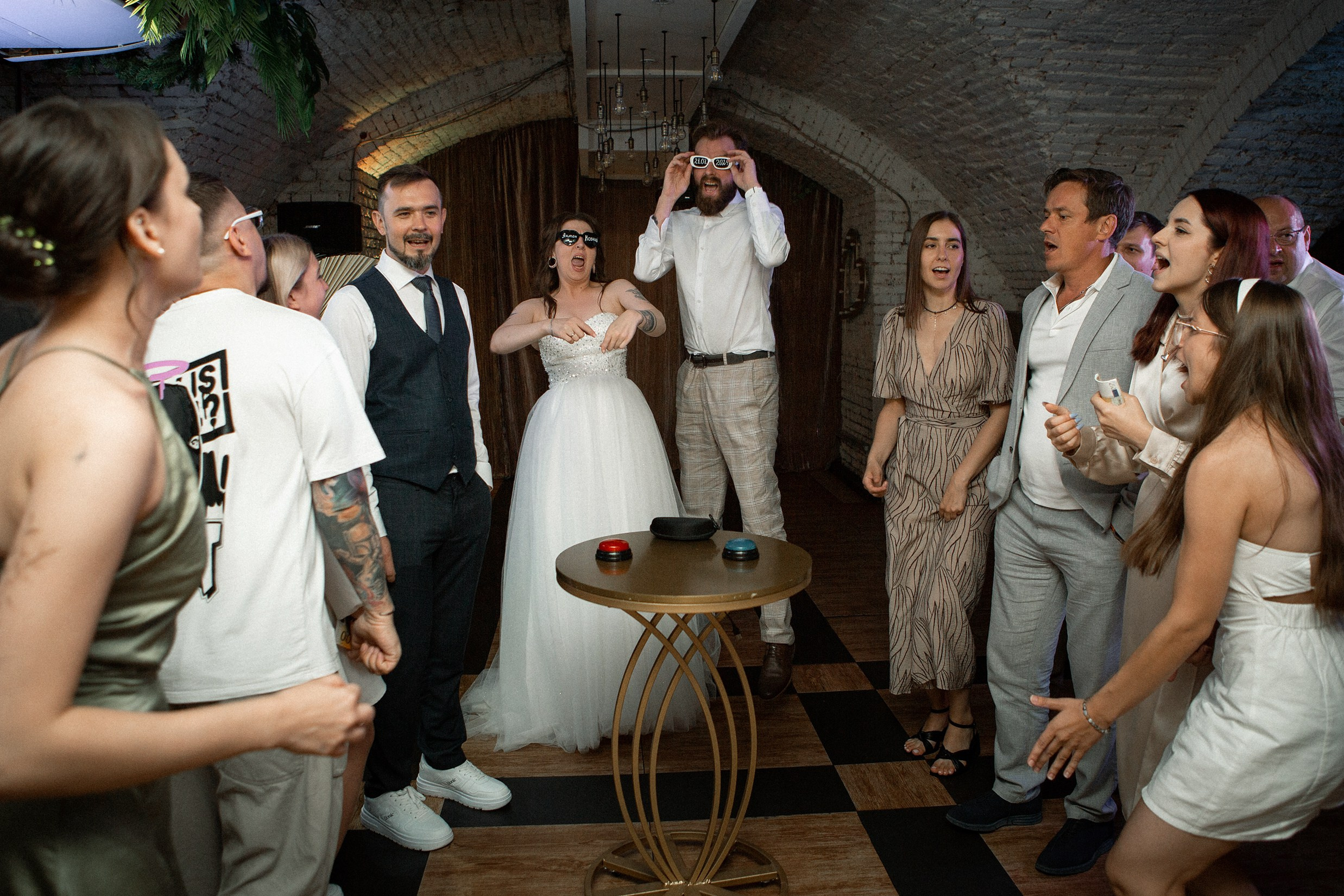 Свадьба с гостями. Свадебный и портретный фотограф Москва