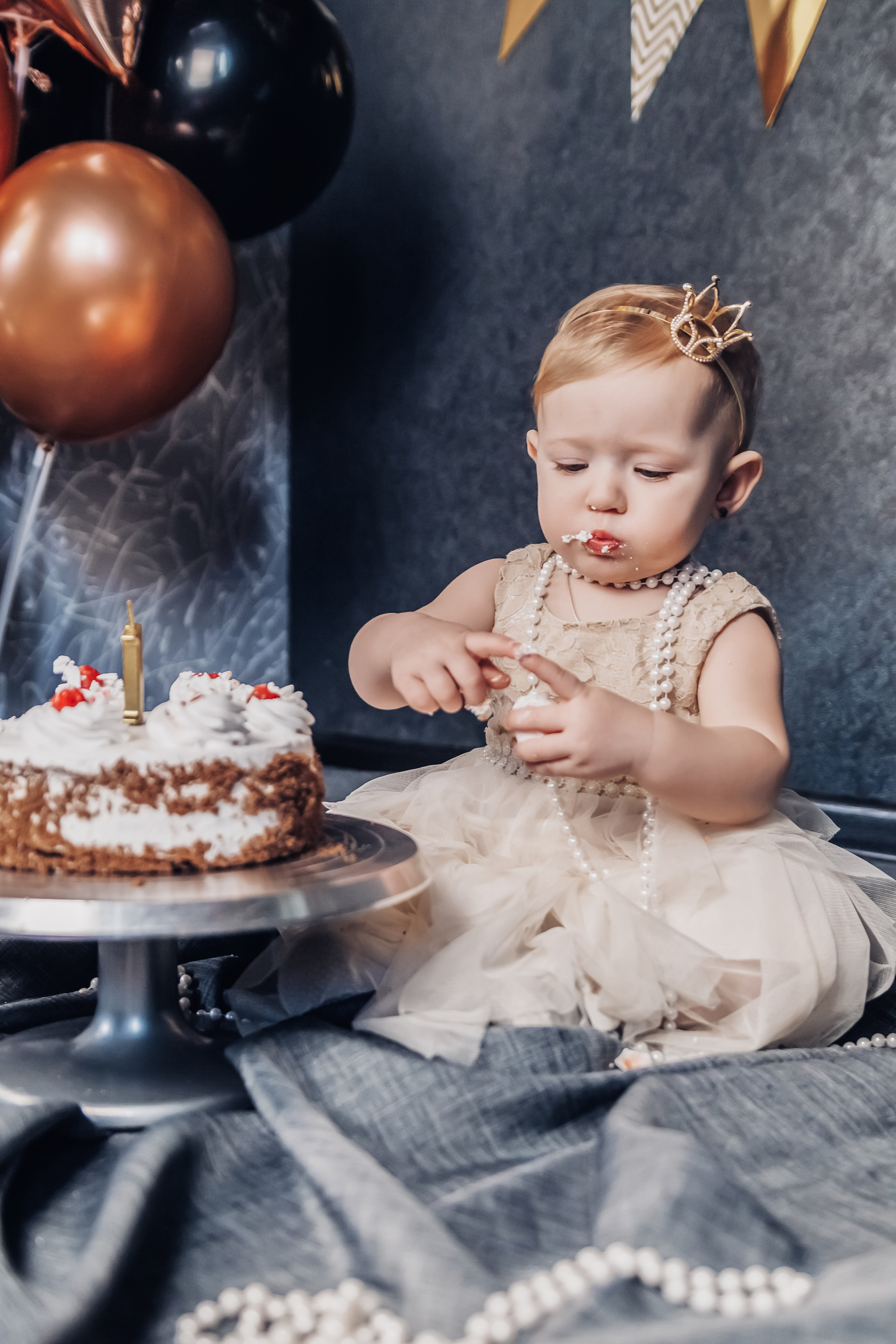 Первый день рождения!. Детский и семейный фотограф в Бердске и Новосибирске Дарья Гребнева