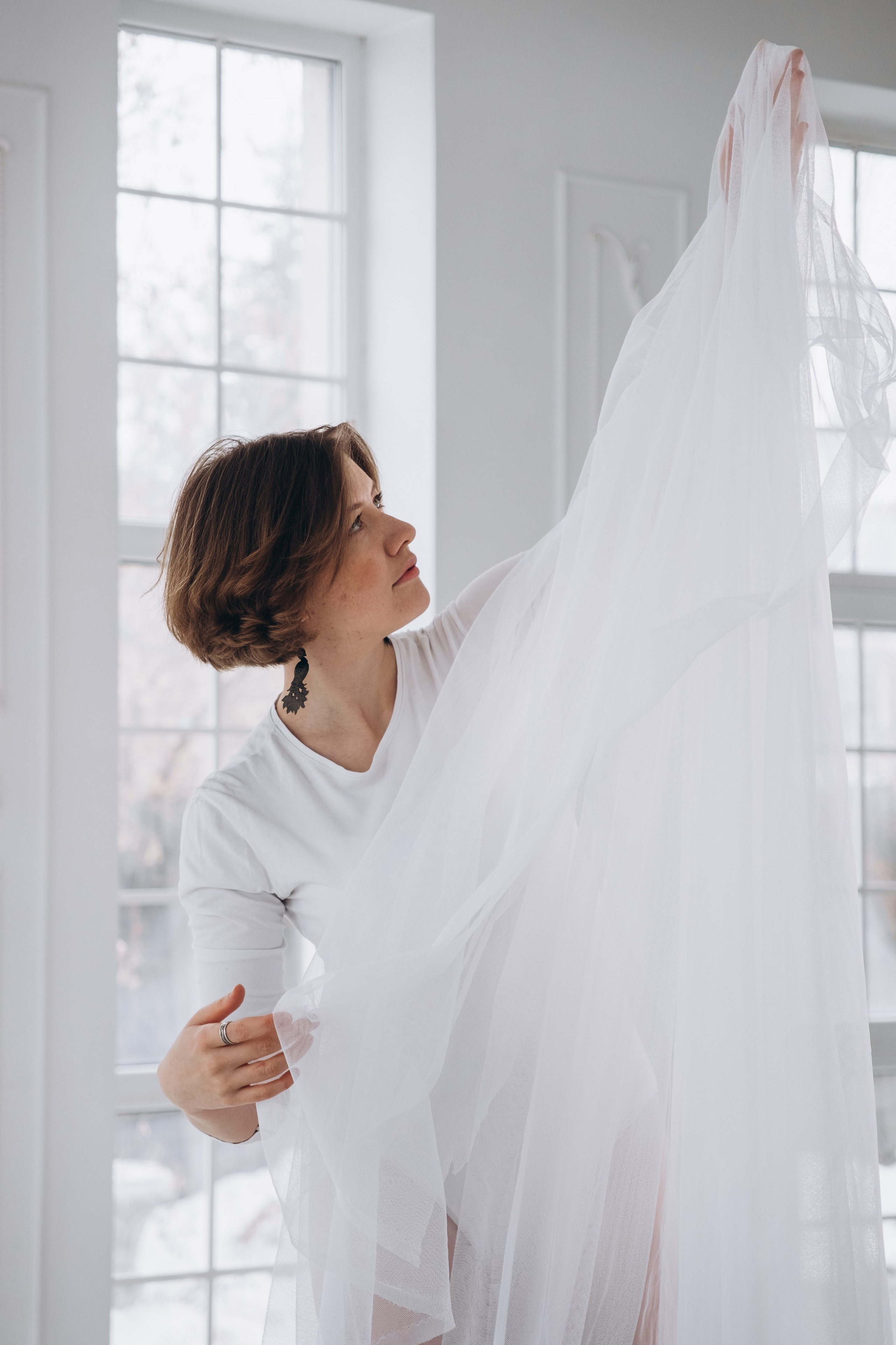 Воздушная с тканями. Фотограф в Иркутске Анна Мирошникова