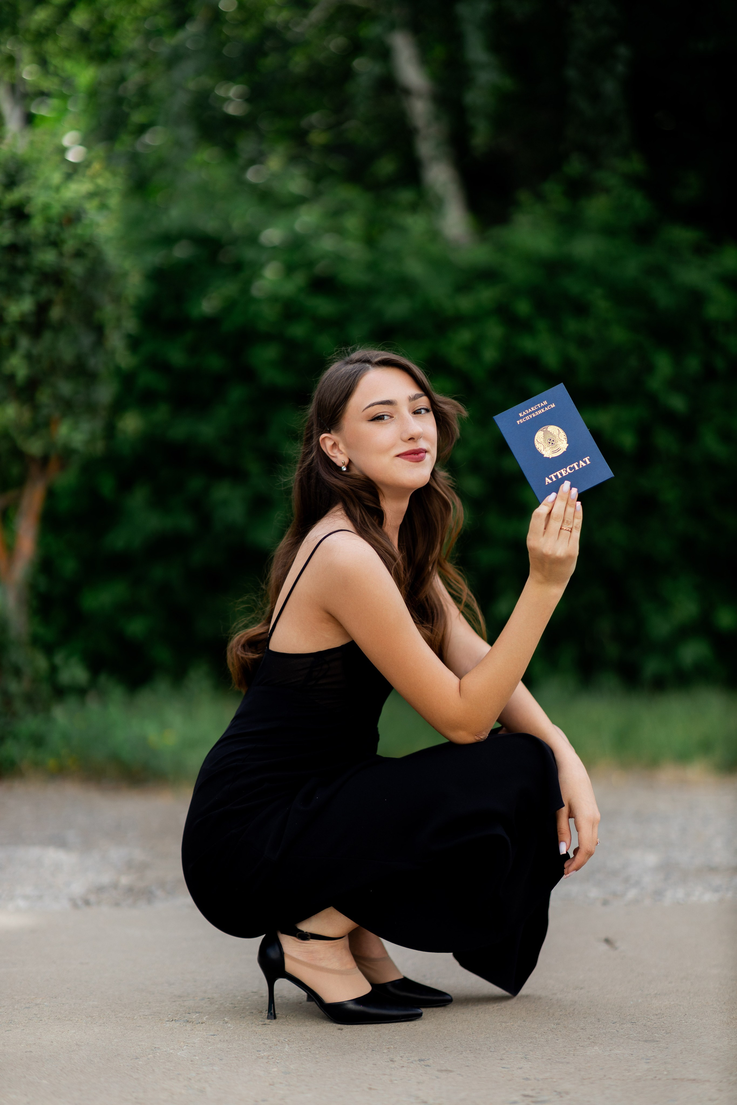 Выдача аттестатов. 10 школа