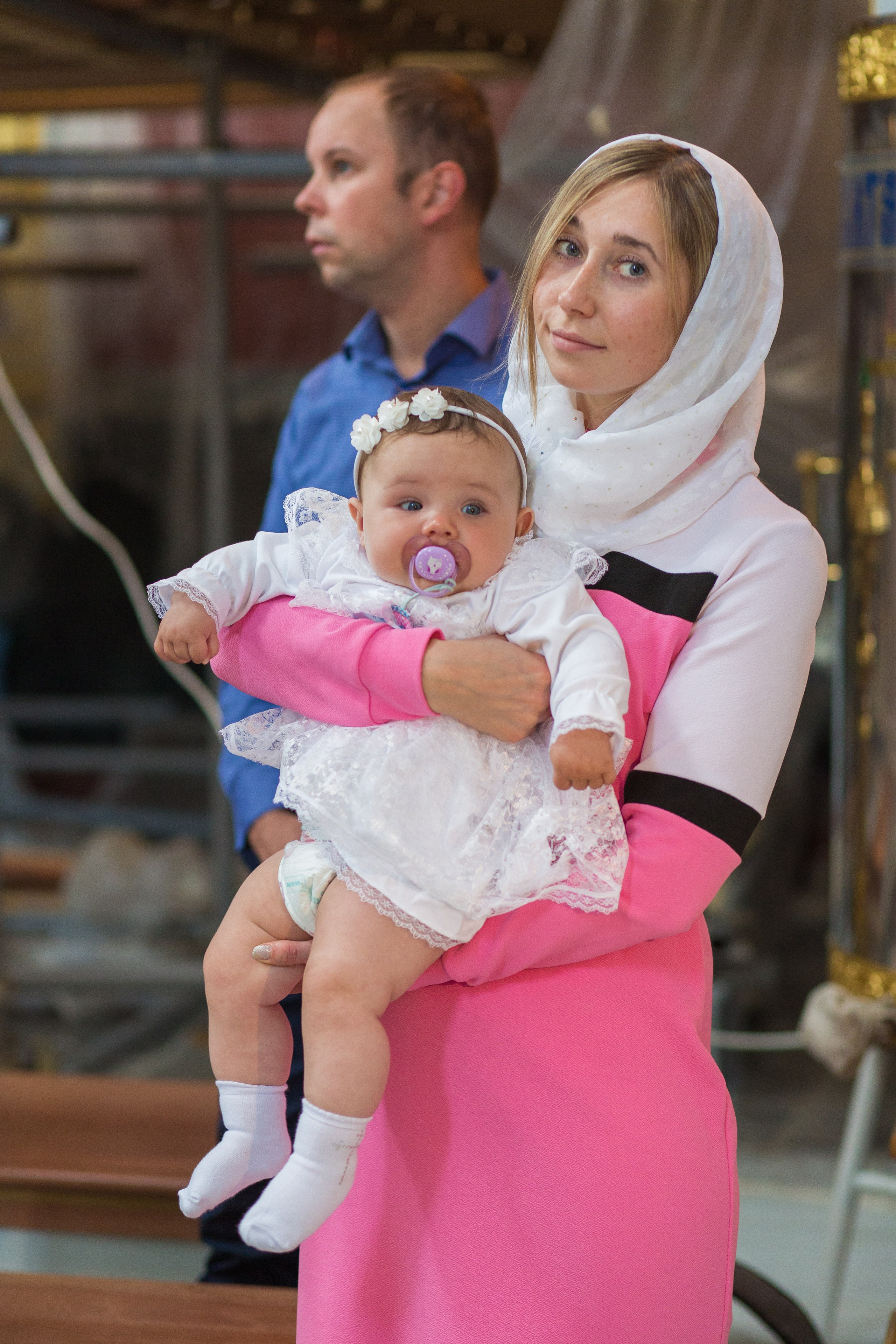 Крещение Вероника. Фотограф Александр Заломаев