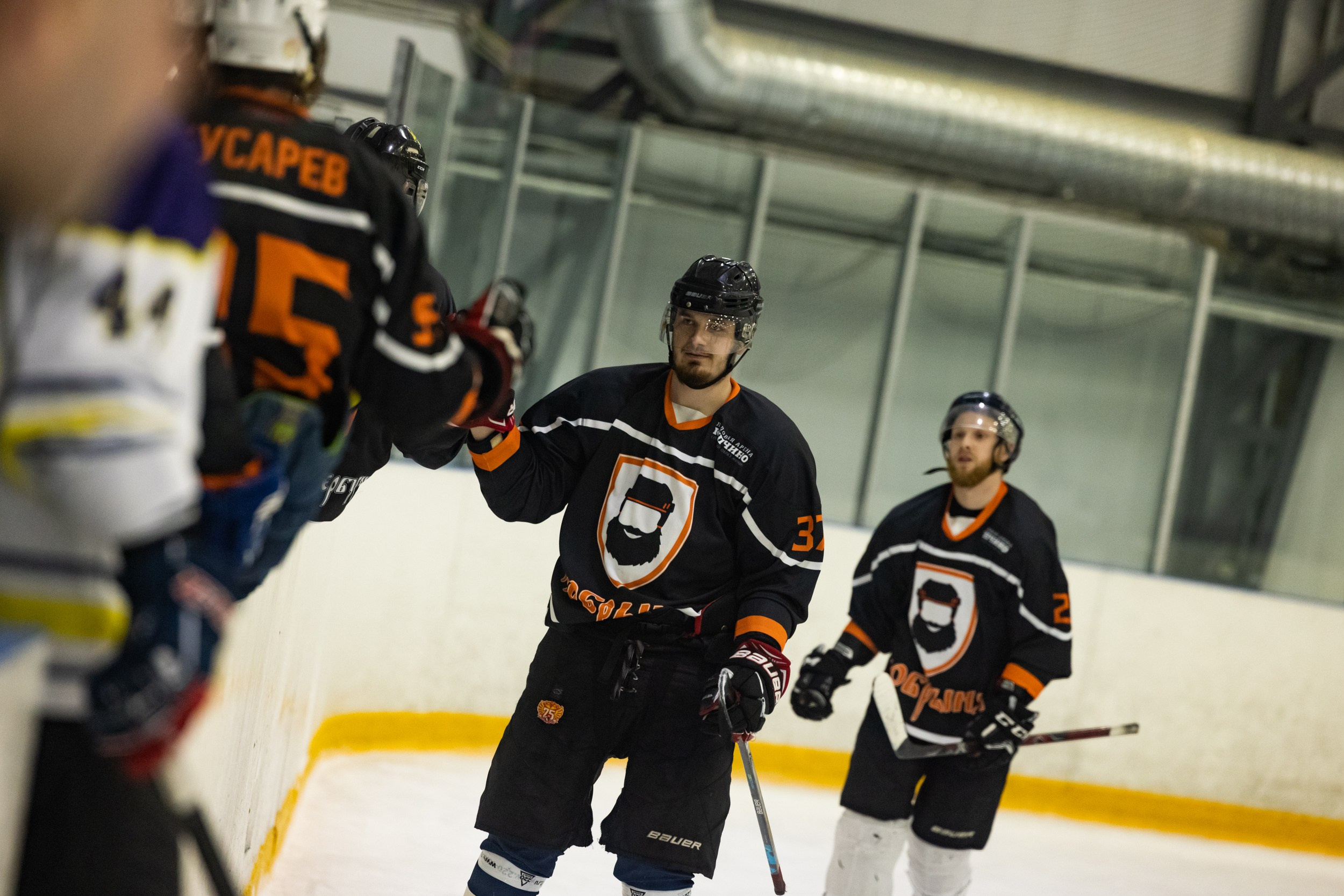 ХК Бульдозер — ХК Добрыня. Фотограф Александр Заломаев