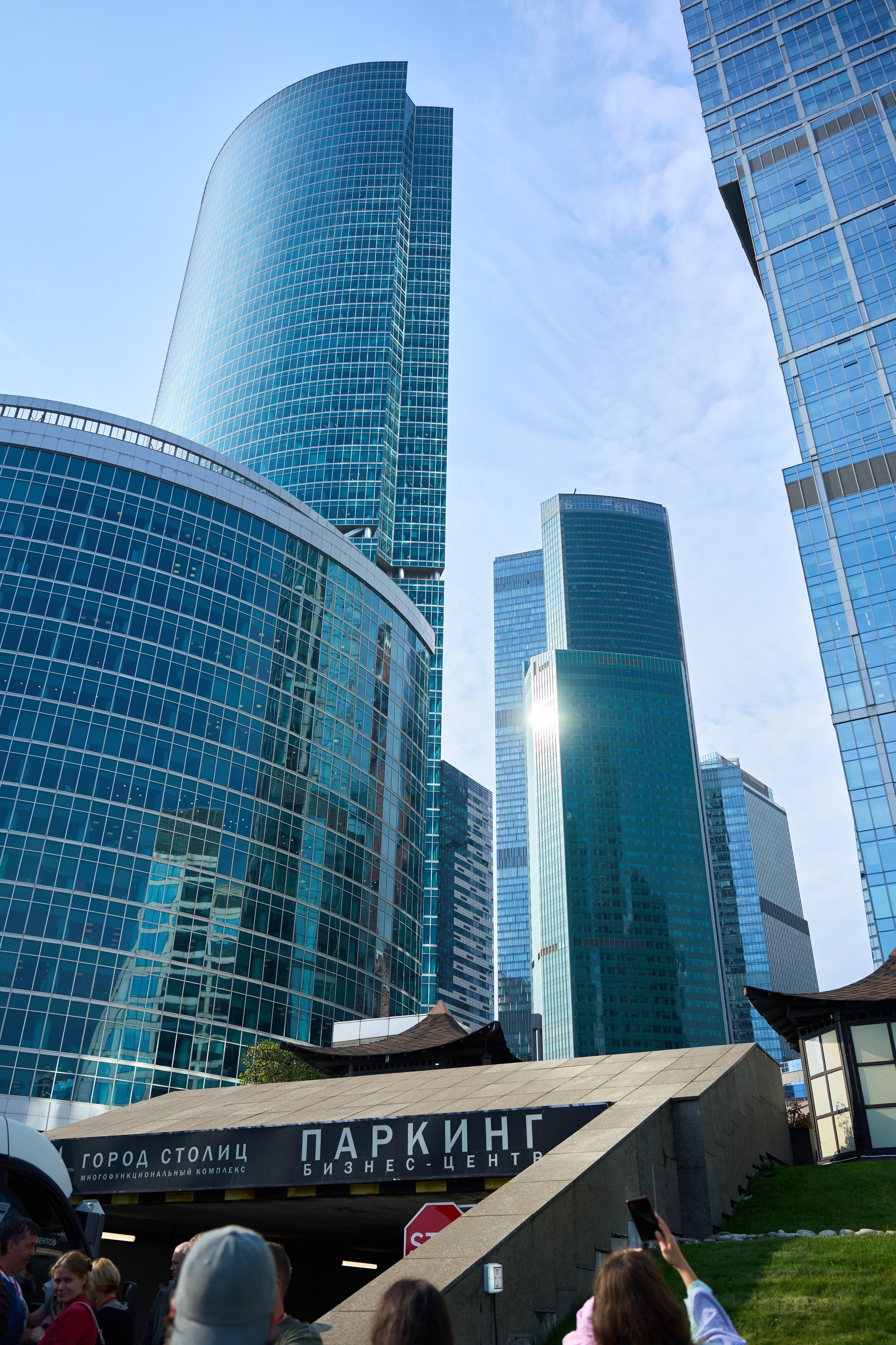 Небоскребы Москвы. Репортажный фотограф в Москве Вадим Галанин