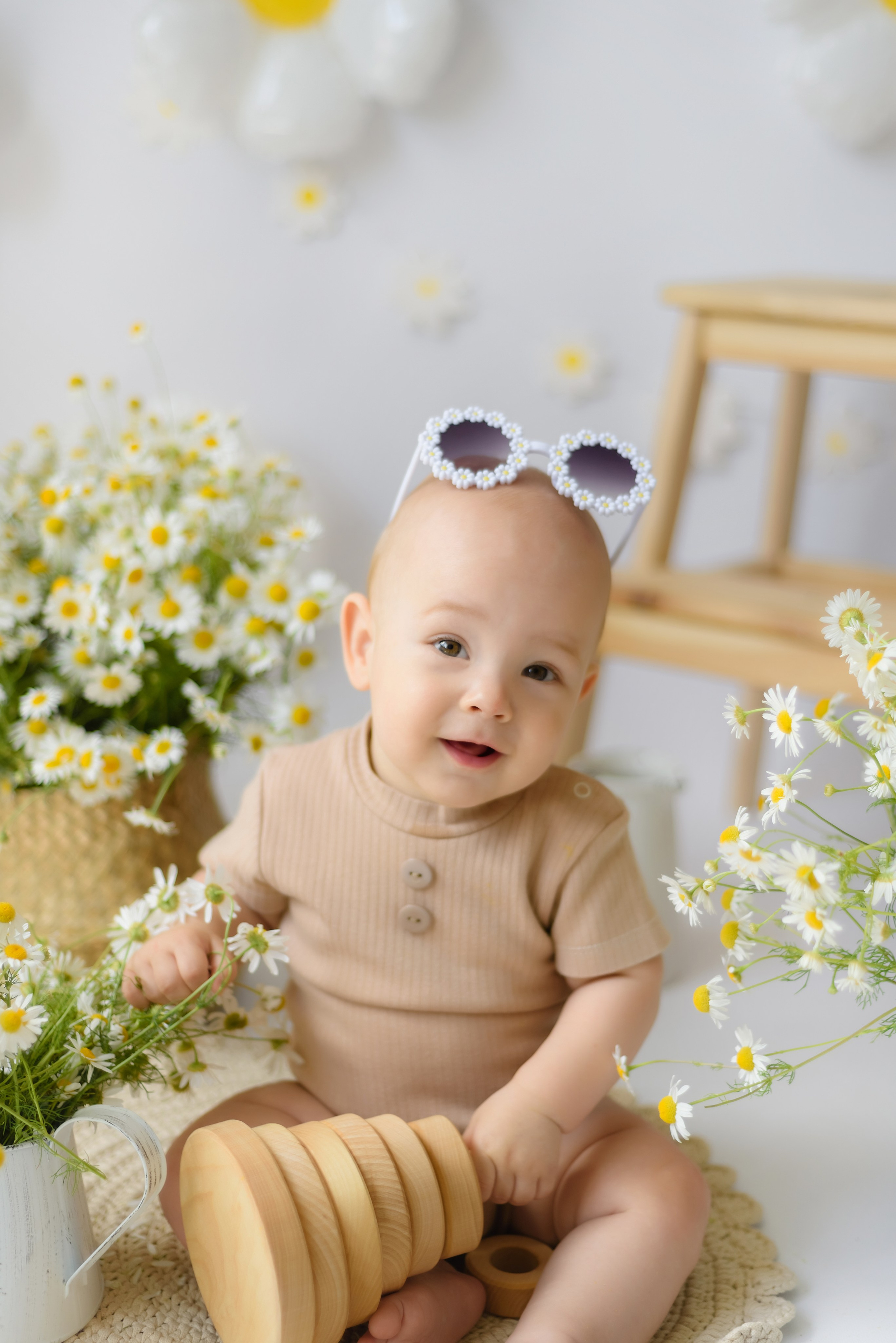 Фотопроект «Ромашки» Глеб. Детский Фотограф |Фотограф на годик в Брянске Ирина Романова