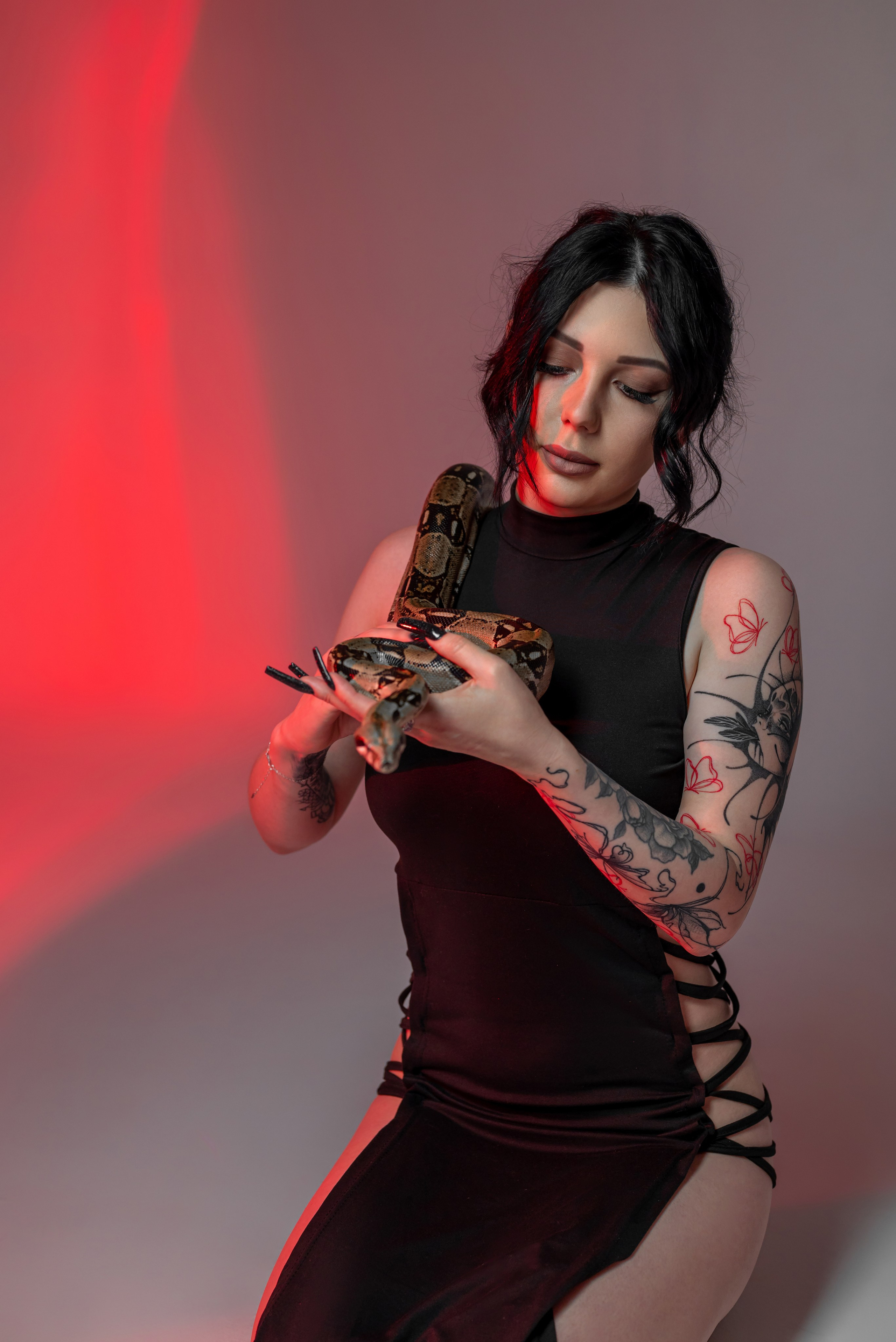 Фотопроект со змеёй 2025 г. Фотограф в городе Салават