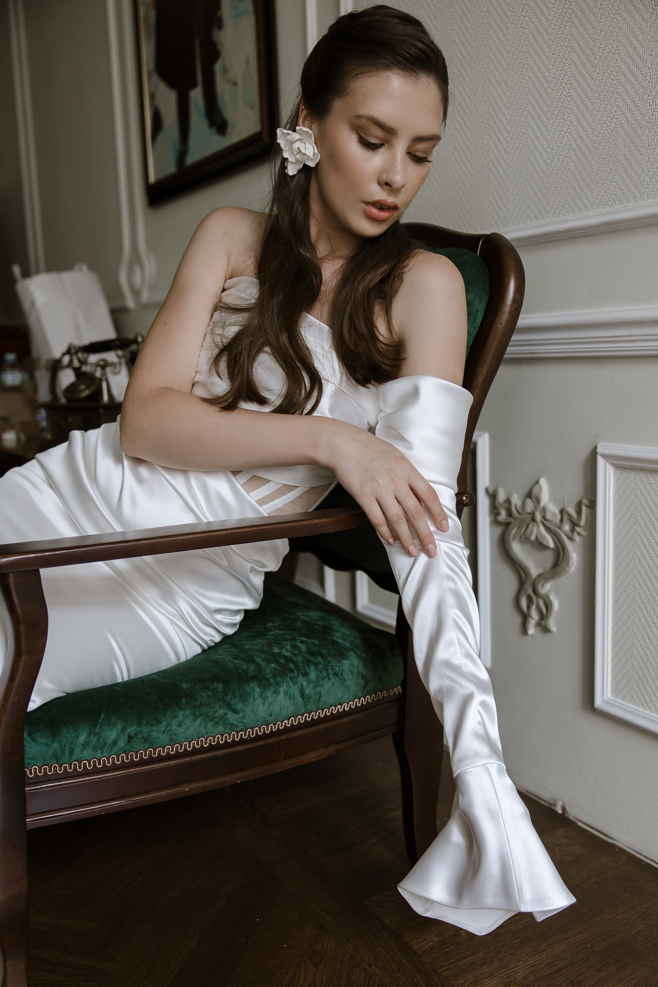 Утро невесты в историческом номере отеля. Свадебный и семейный фотограф в Самаре и Тольятти | Елена Топанцева