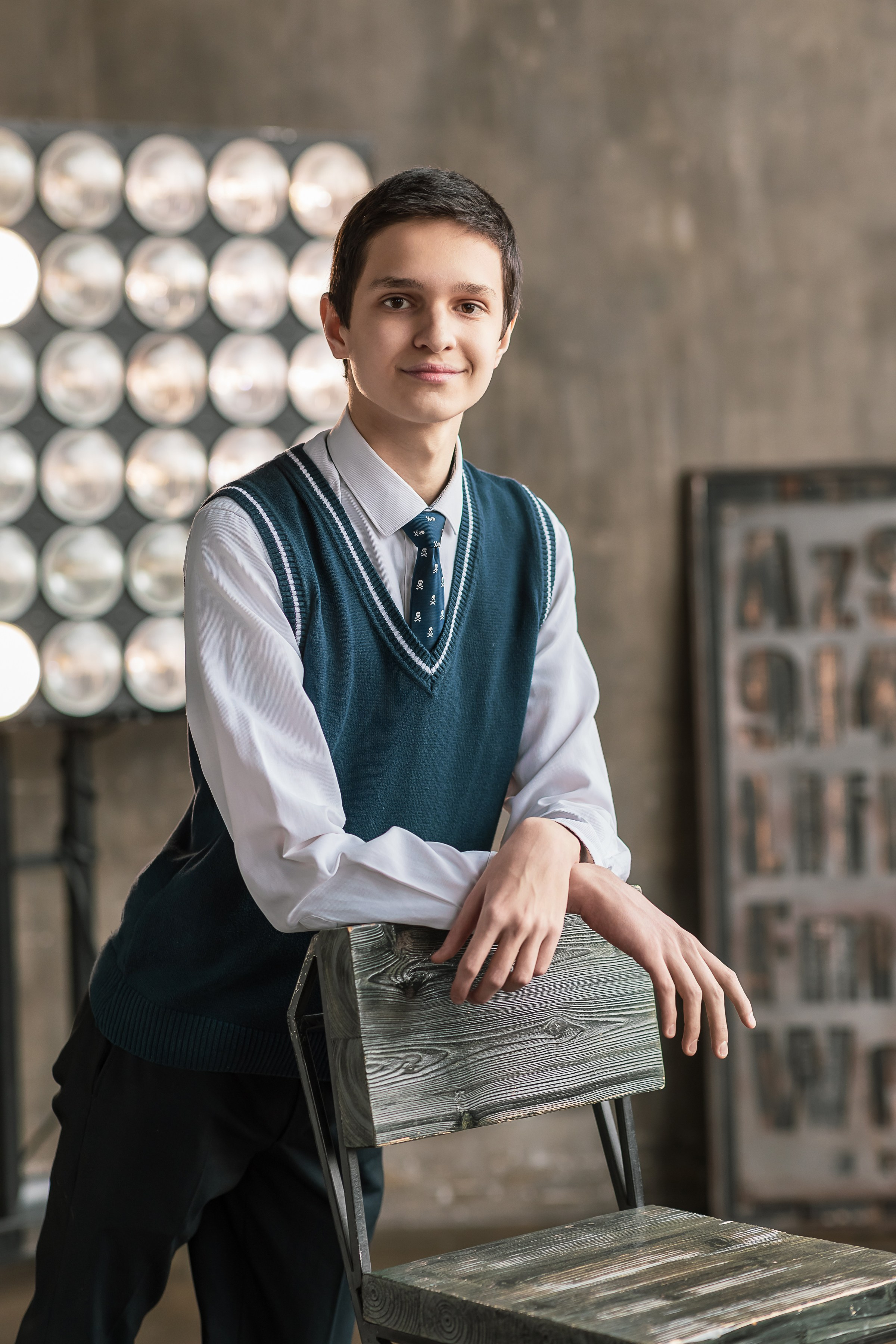 Портретная съемка школьников