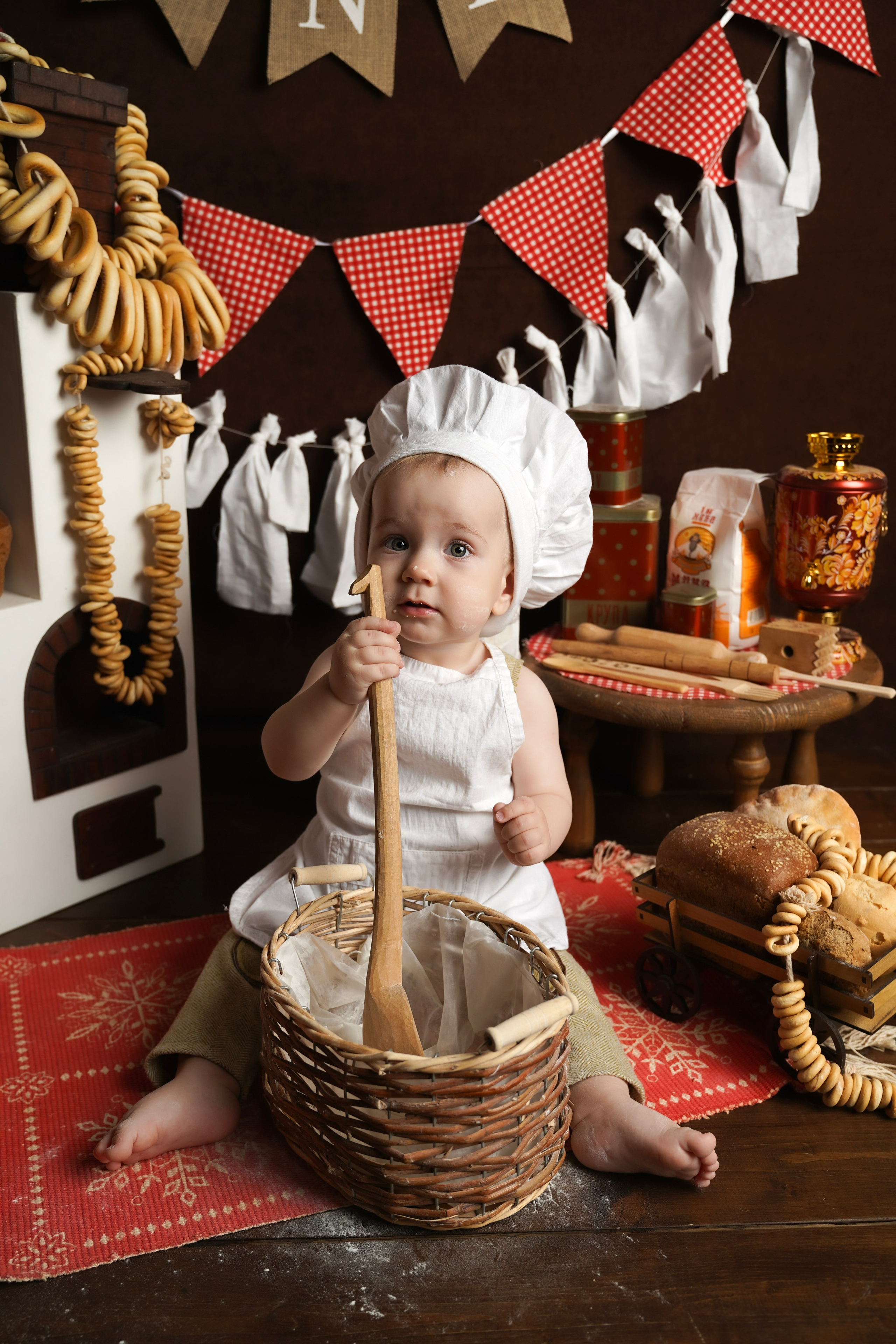 Фотосессия ГОДОВАСИЕ. Фотограф новорожденных, детей до года и беременных в Симферополе