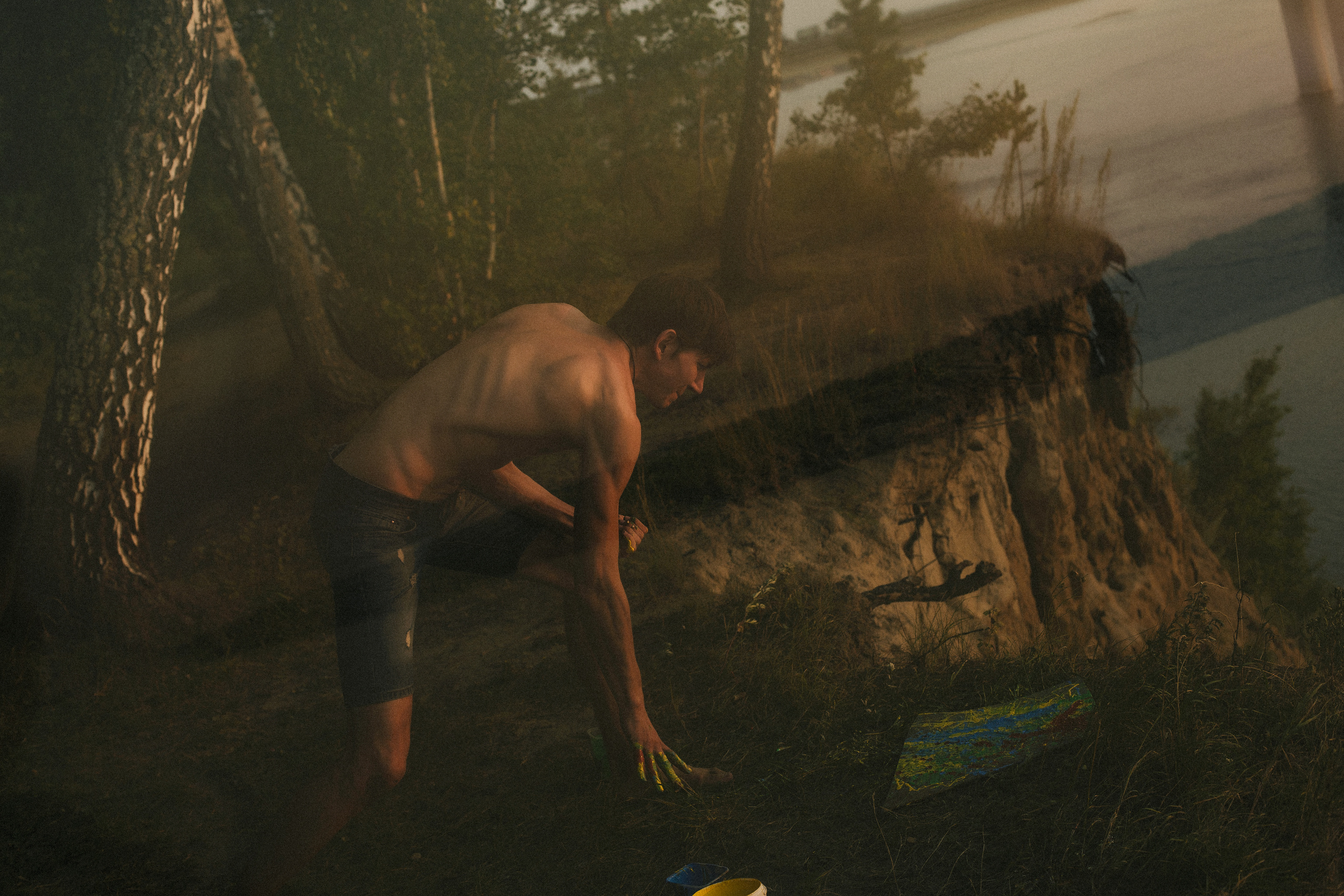 Максим и краски. Портретный фотограф в Кемерово Алеся Цайтлер