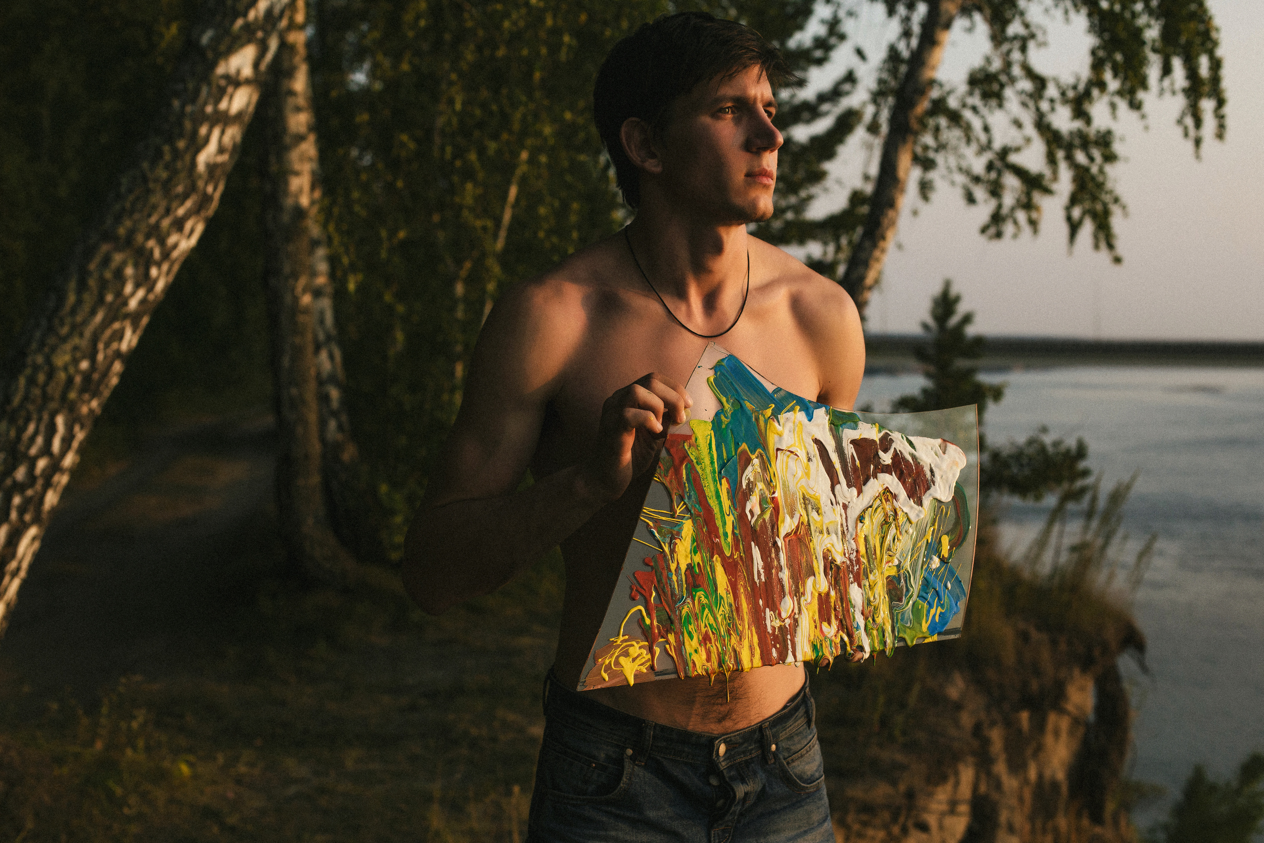 Максим и краски. Портретный фотограф в Кемерово Алеся Цайтлер