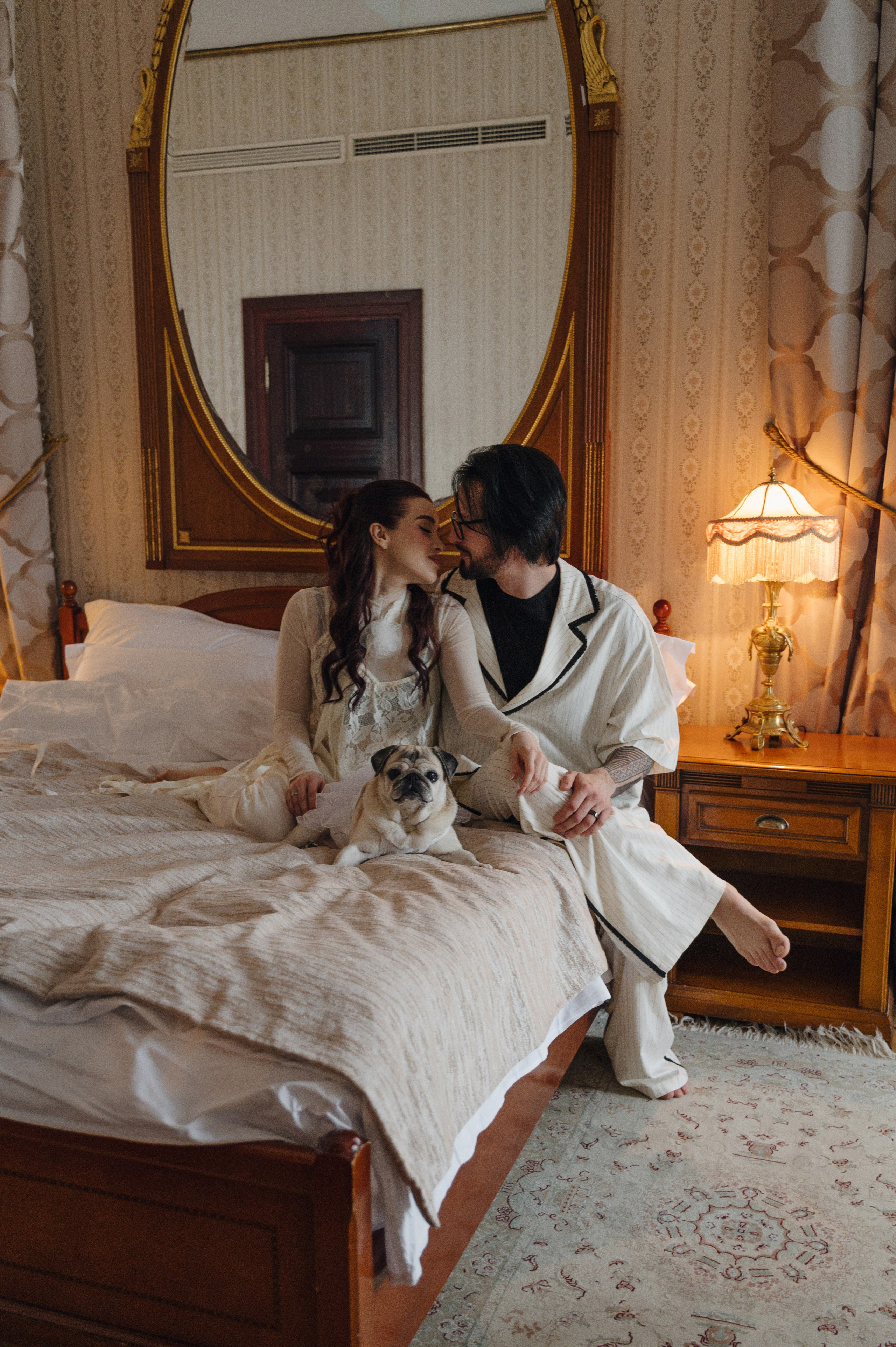 Денис и Анастасия. Метрополь и Особняк Спиридонова. Свадебный фотограф Москва и Санкт-Петербург. Анастасия Чудина