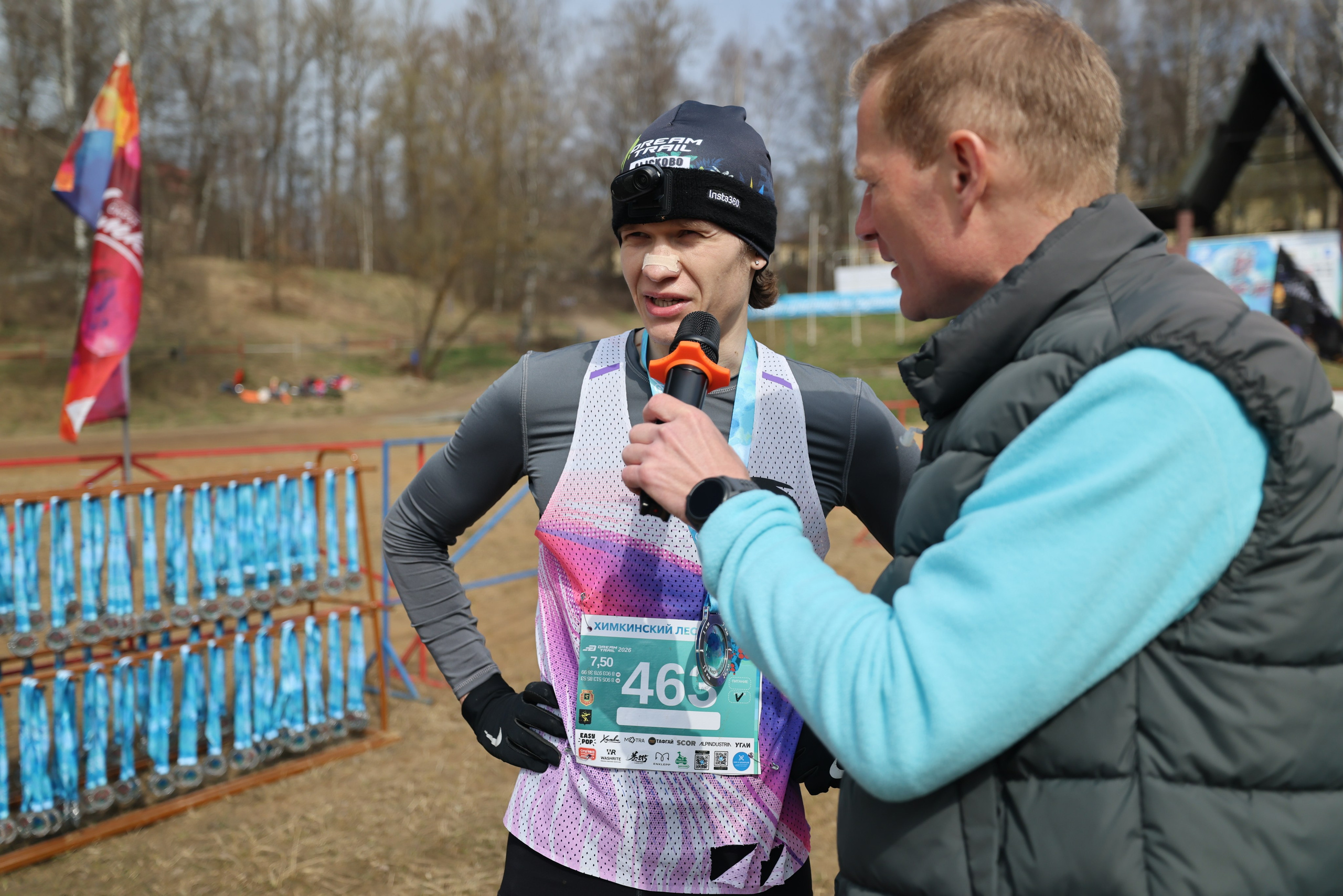 Трейл Химкинский лес, 12.04.26. Фотограф Сергей Ловкий