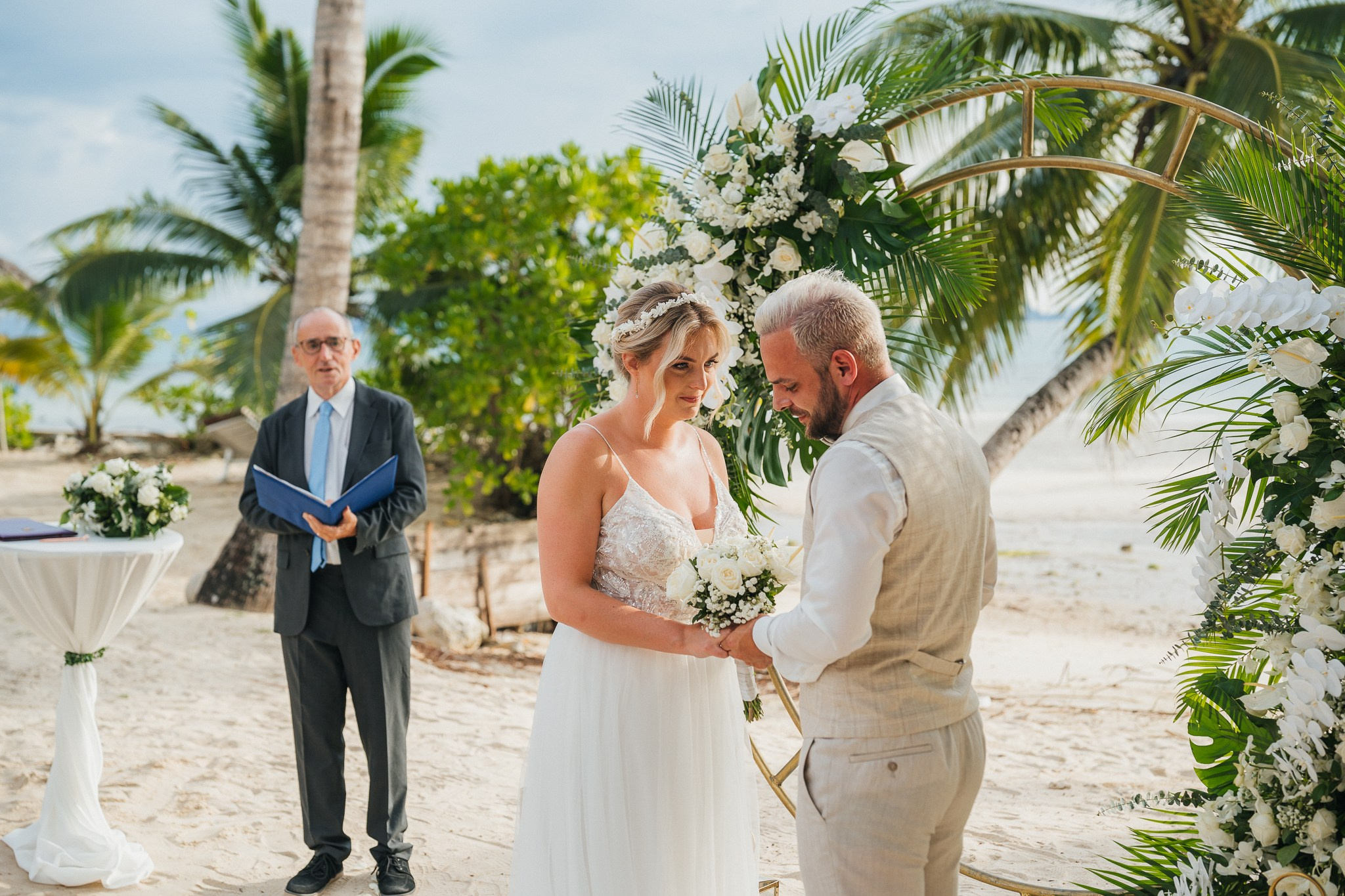 Tanja and Jean Pierre 17.04.2025. Mariage à Koh Samui, en Thaïlande. Whatsapp: +66 94 3 650 301