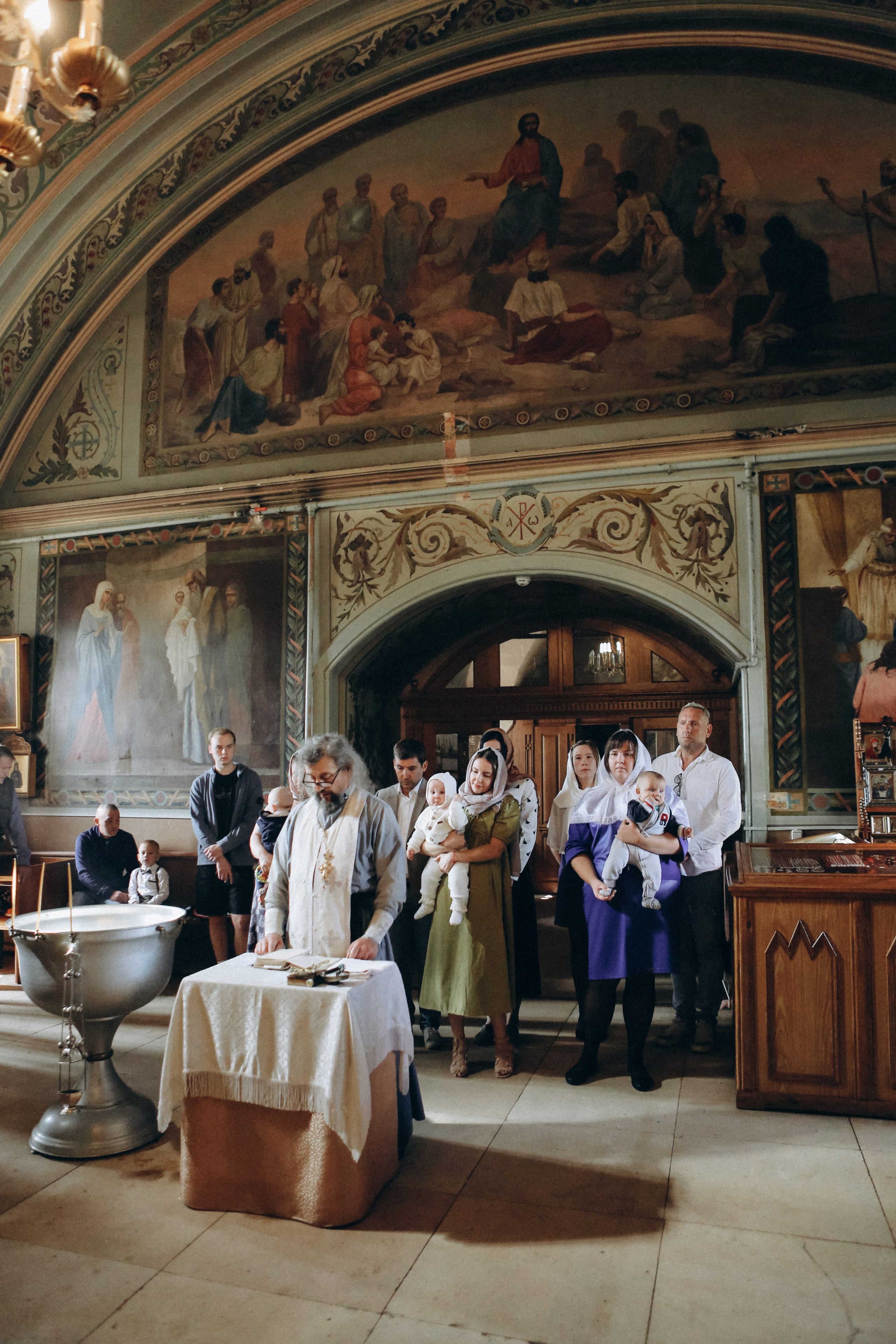 Крещение Ивана. Фотограф Анастасия Кувшинова Москва
