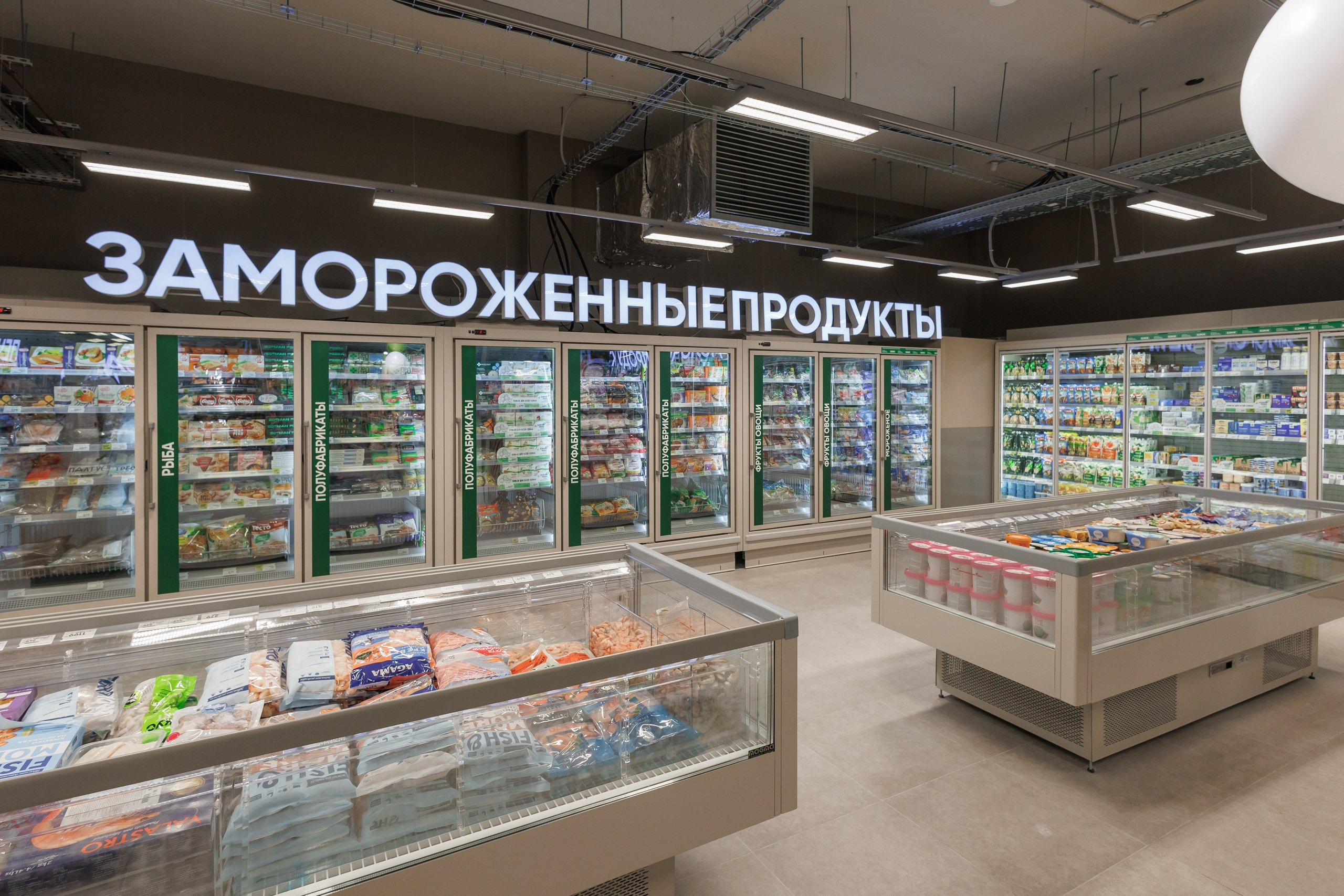 Интерьерная съемка магазина «Перекресток»