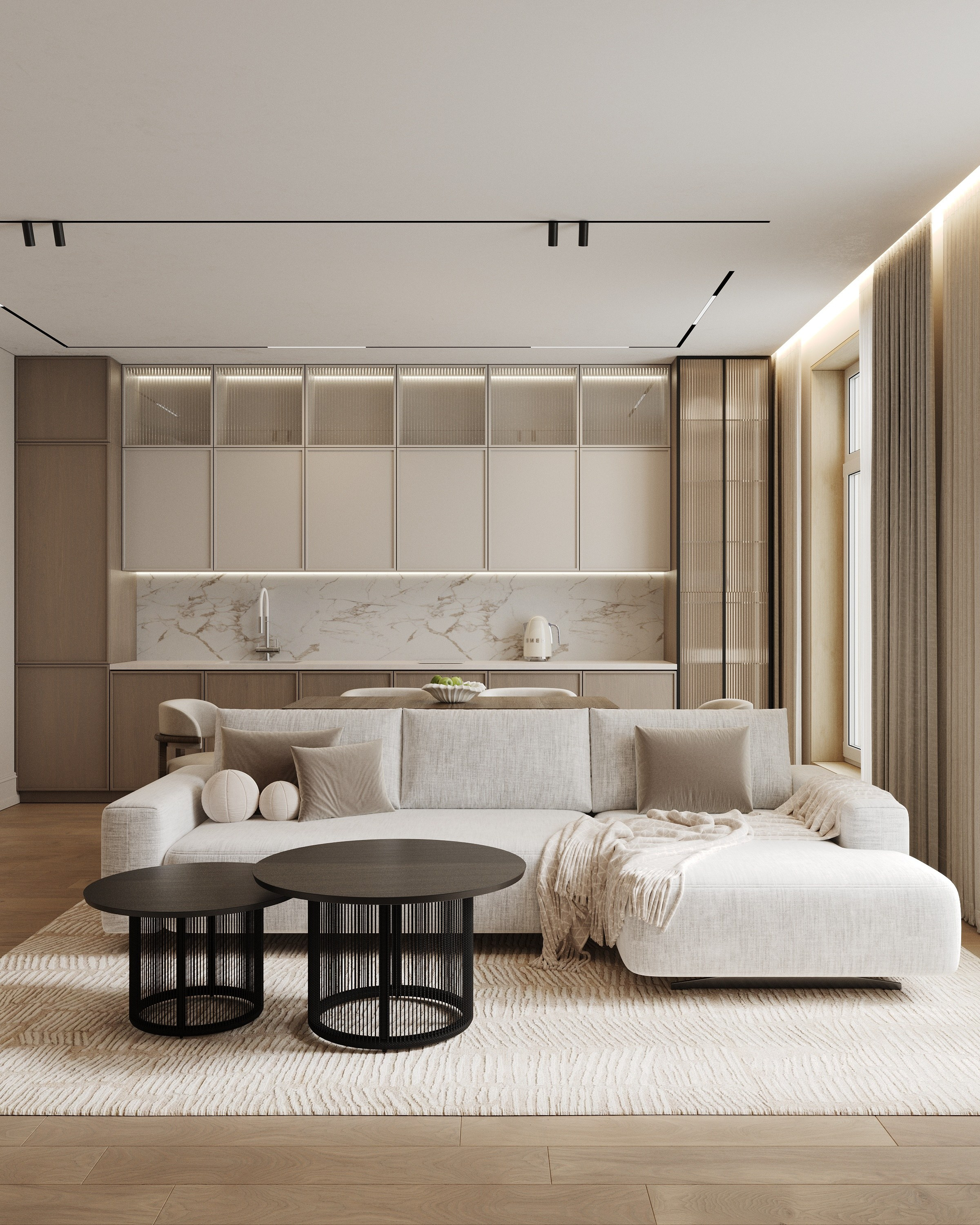 ЖК ''Домино Премиум"/ Санкт-Петербург/ 62 кв. м. Ксения Барабаш дизайнер интерьера в Санкт-Петербурге