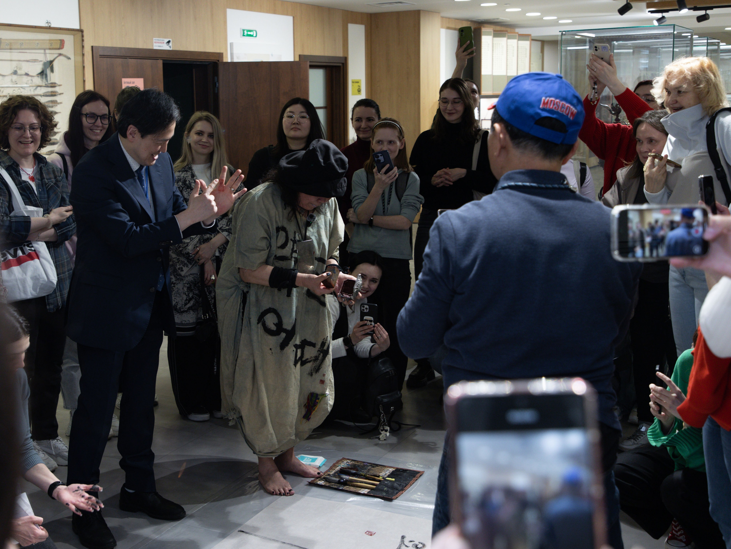 Выставка “Целительный Хангыль” в Корейском Культурном Центре. Photografer