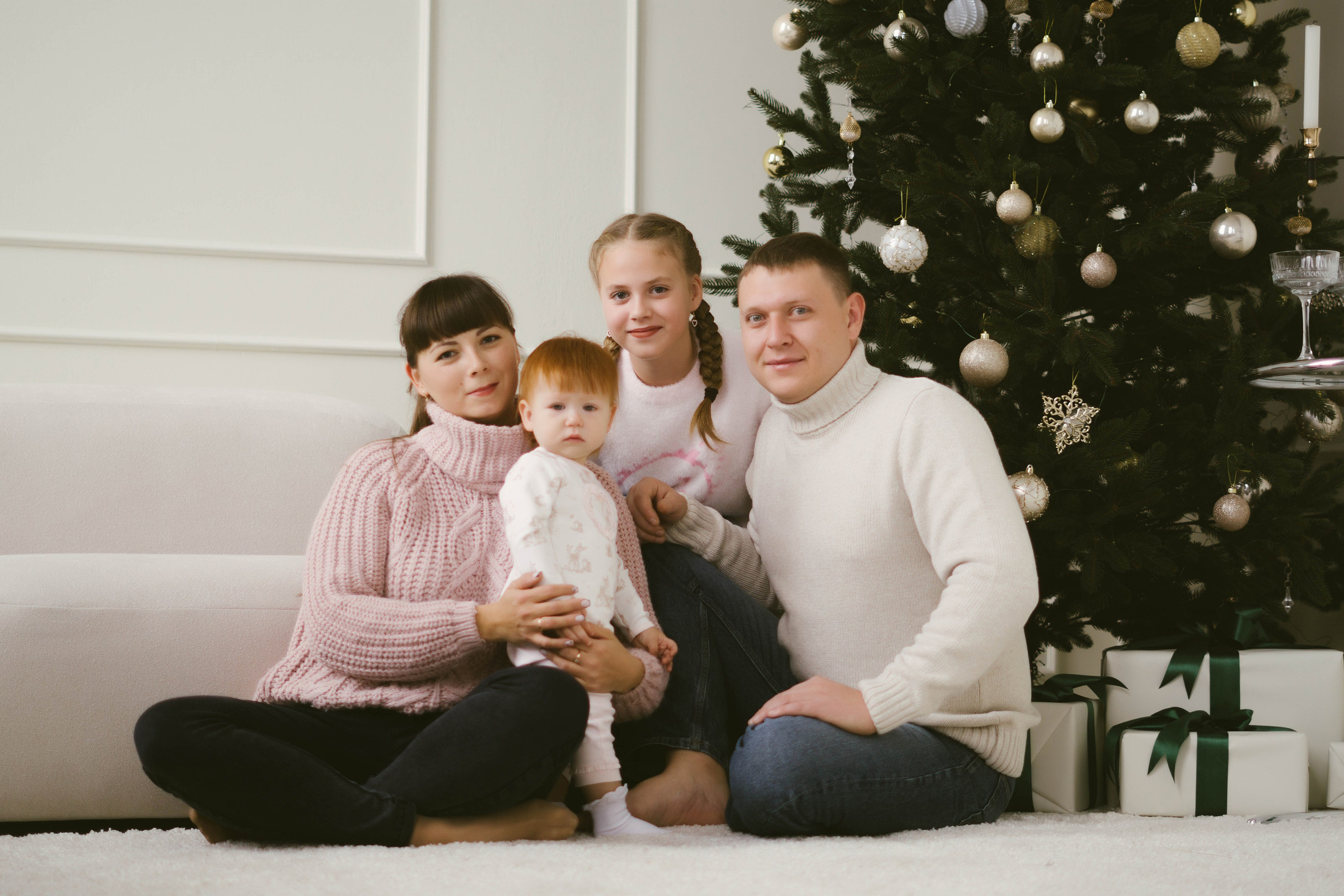 Новогодняя, семейная и уютная. Фотограф в Липецке и Москве Рыкова Юлия