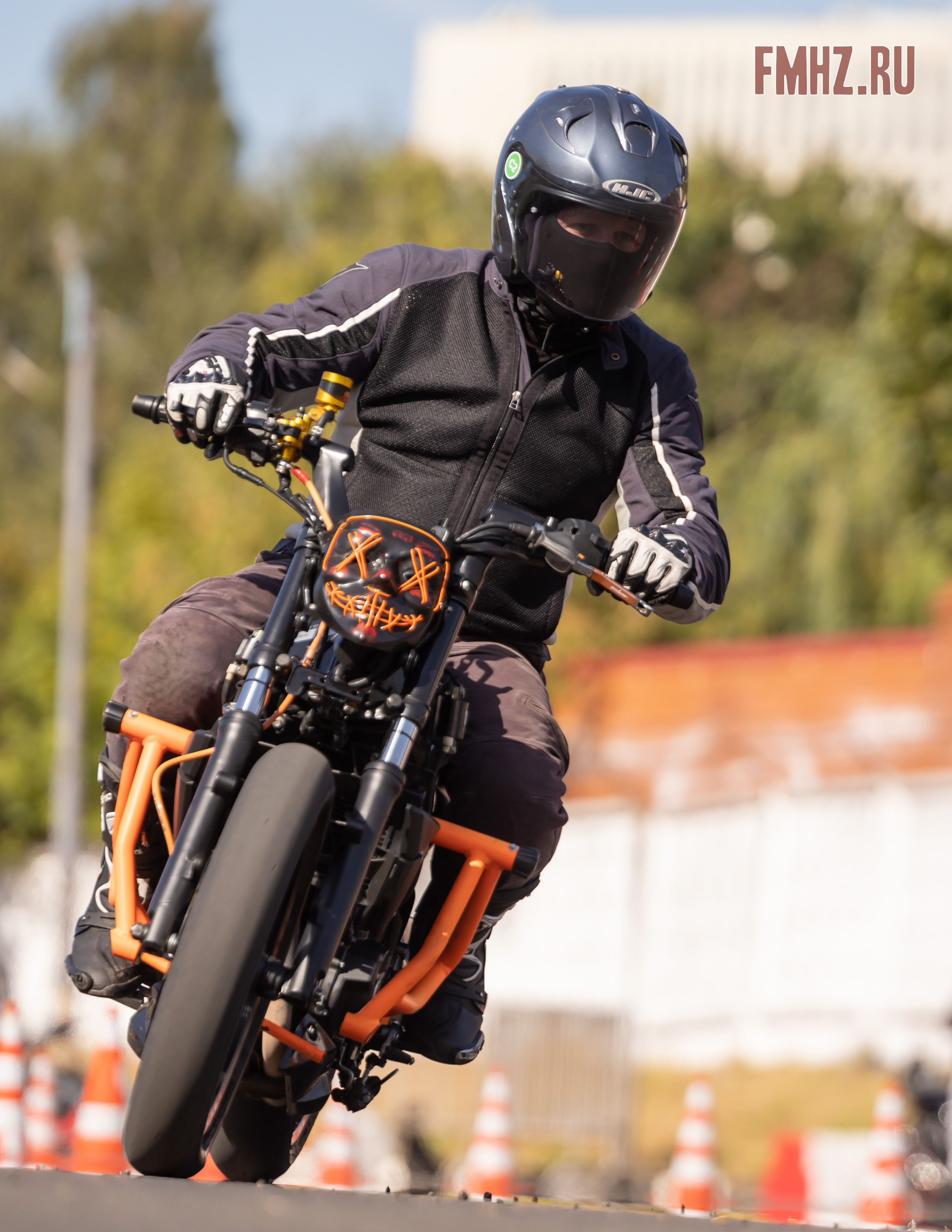 Соревнования по мотоджимхане на площадке Мосгортранс 15.09.2024. Фотограф Владимир Охрименко