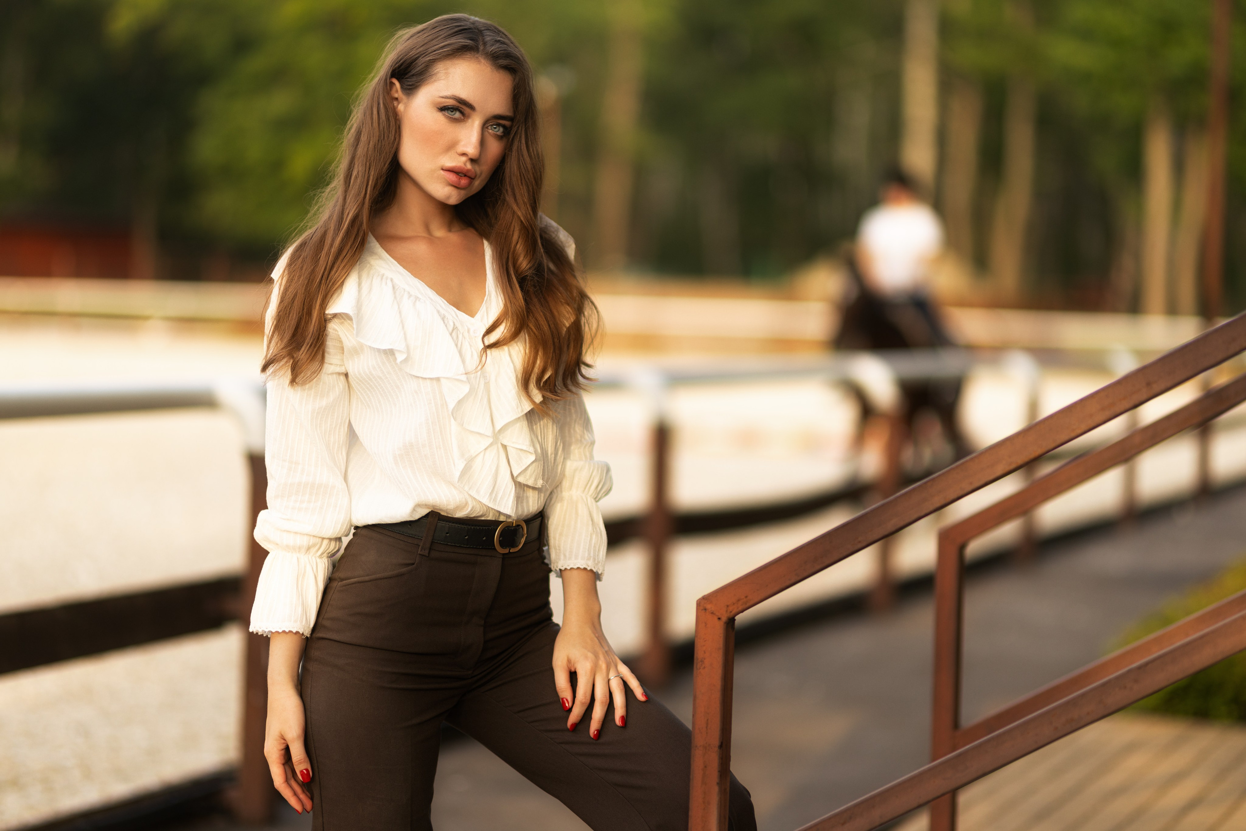 Фотосессия с лошадью для Анастасии в формате для «себя». Дмитрий Шульгин, портретный фотограф в Воронеже