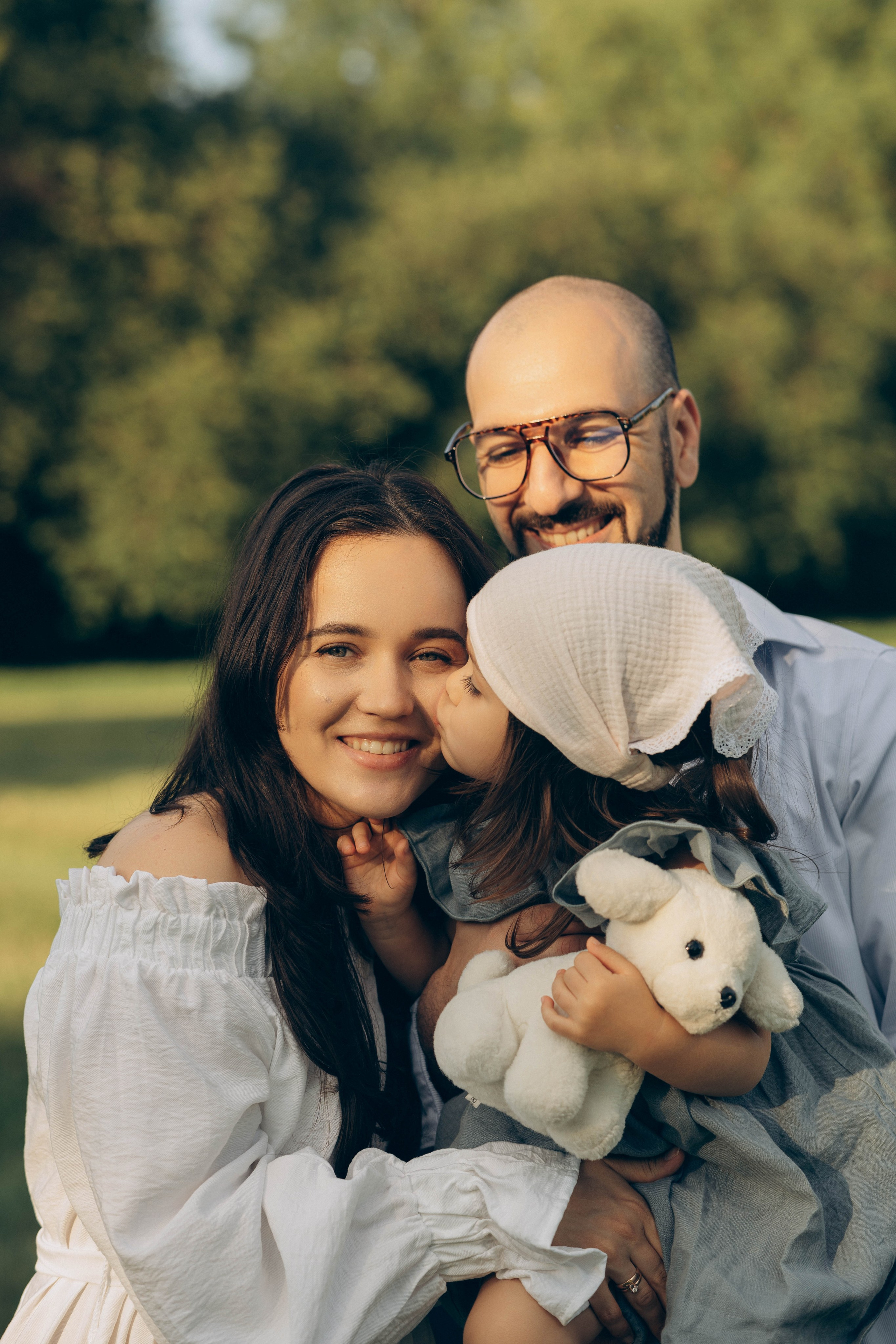 Анастасия, Михаил и малышка Ариана