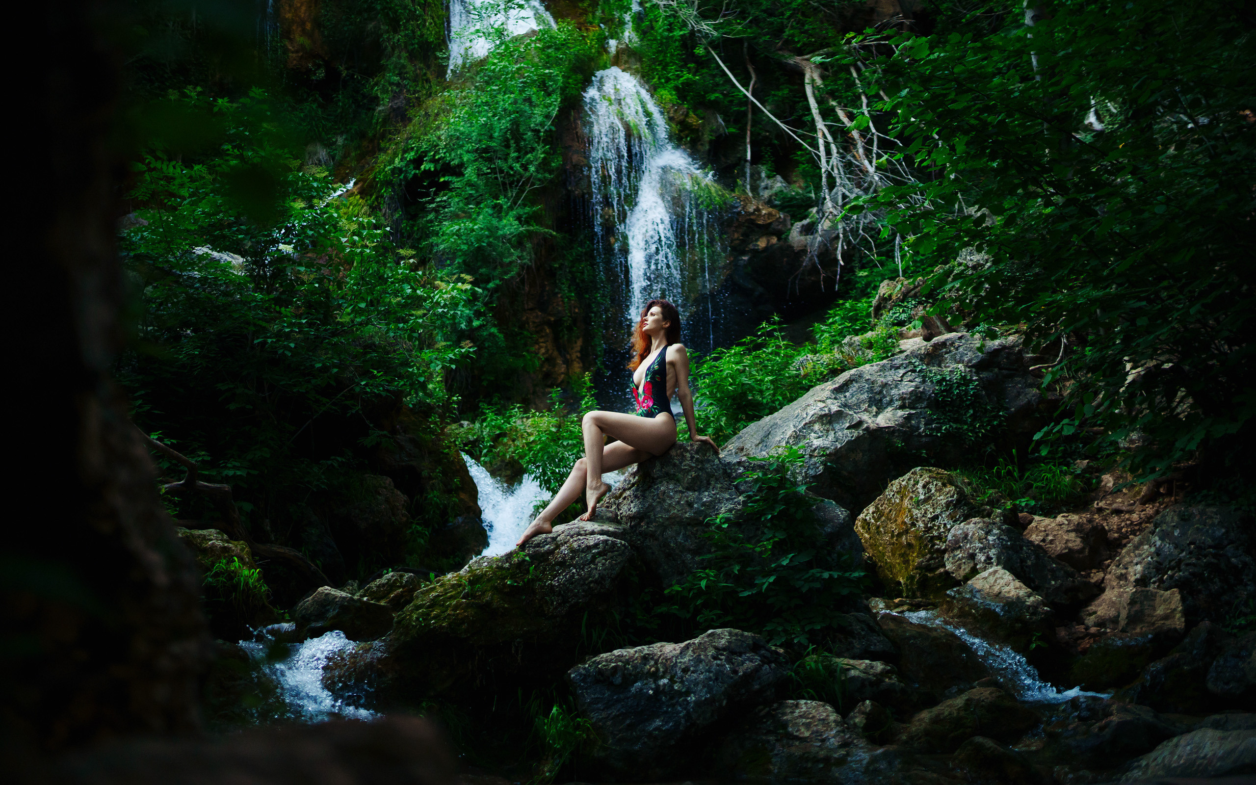 Фотосессия на водопаде в Крыму. Фотограф Севастополь Крым | Шестаков Илья