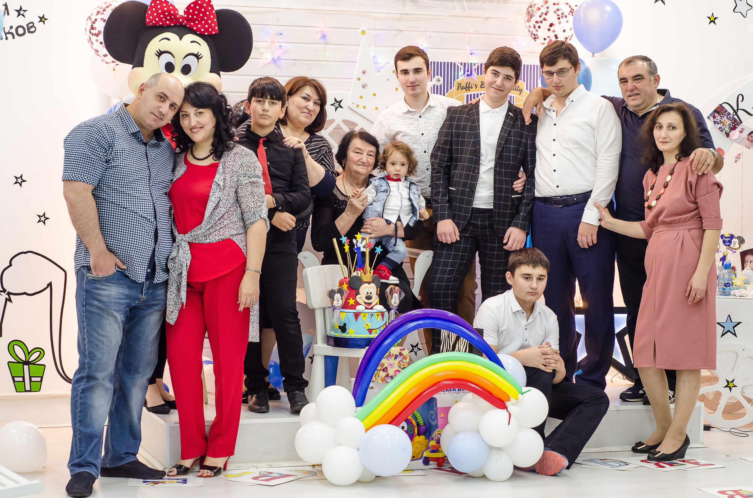 День рождения Раффи в студии "Цвет" Ярославль