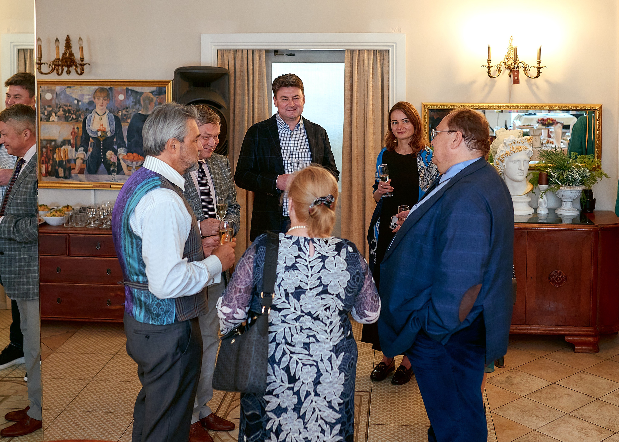 Юбилей Алексея в «Особняке Брюллова». Свадебный фотограф в Санкт-Петербурге Славин Денис