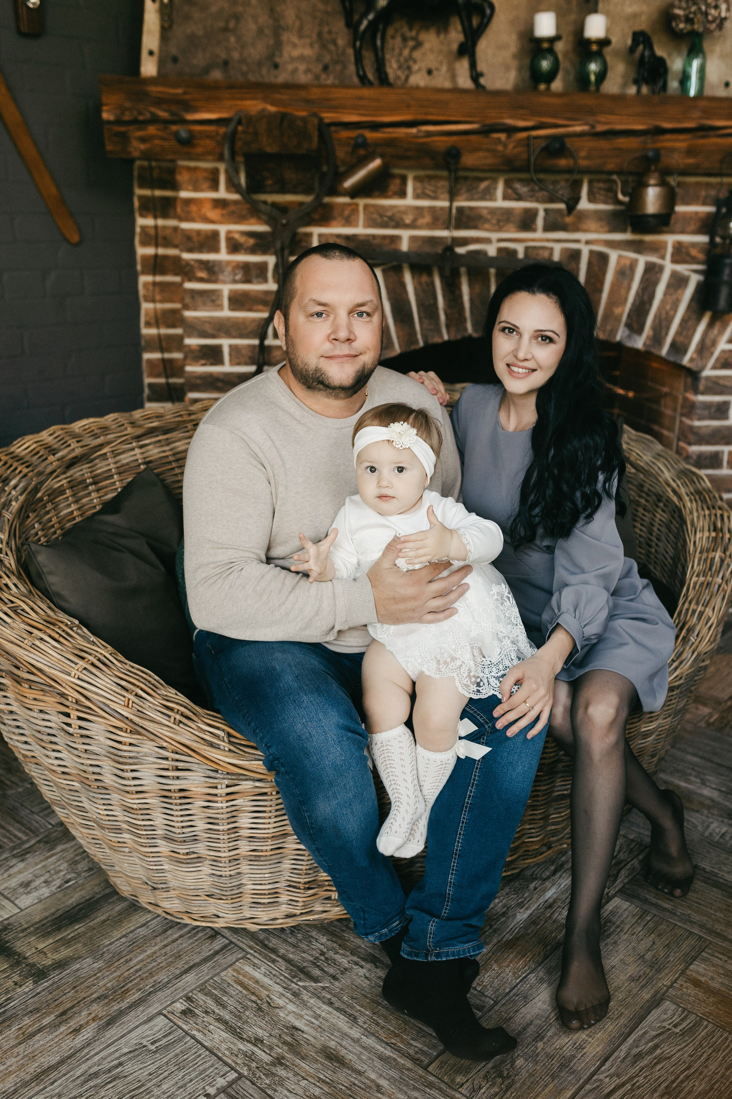 Семья Ани и Жени (Годик Виктории). Семейный фотограф в г. Ростову-на-Дону Козлова Евгения