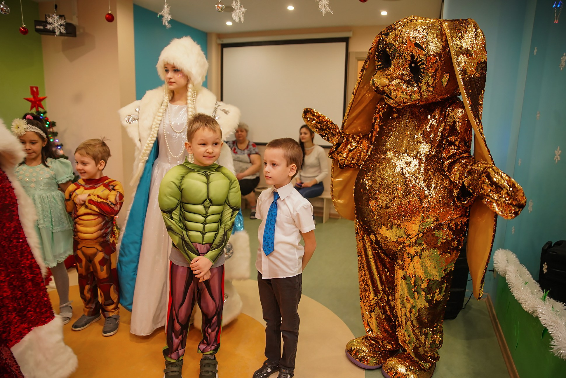 Новый год в частном детском садике. Семейный и детский фотограф в Нижнем Новгороде