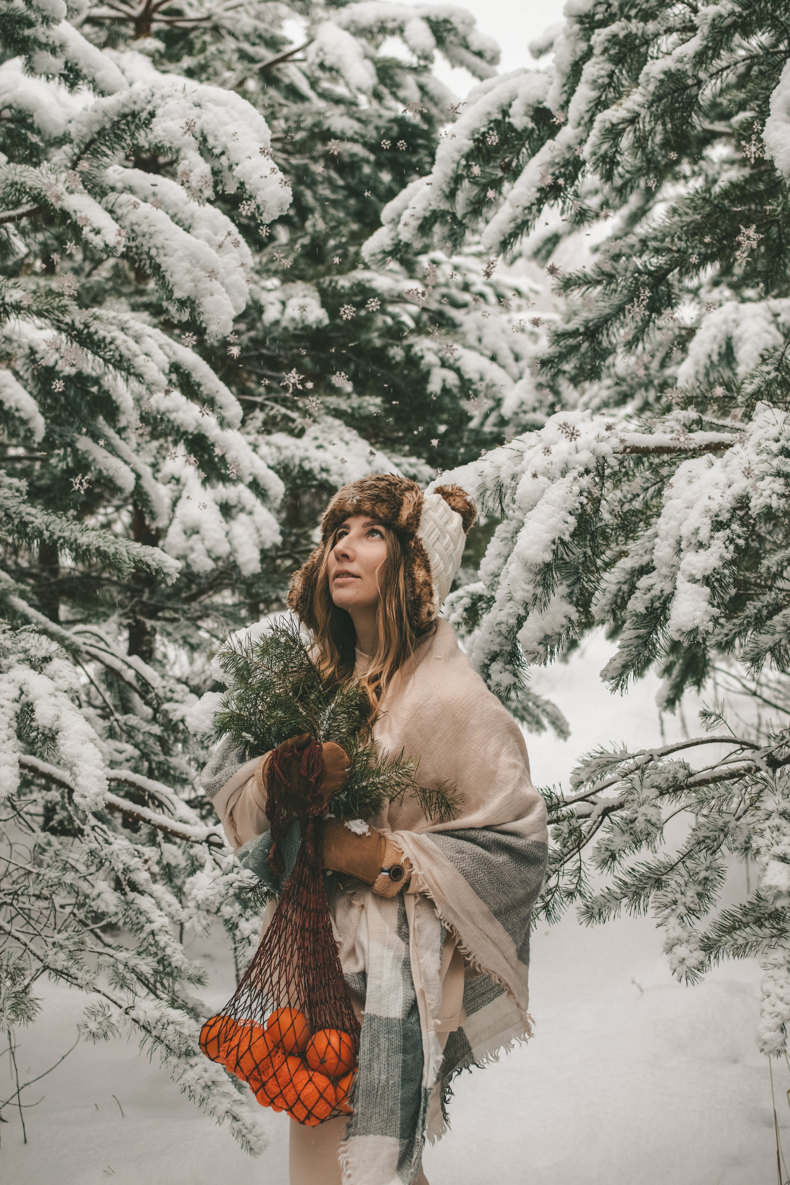Фотосессия зимняя сказка. Семейный, детский фотограф в Минске Вероника Гапоненко