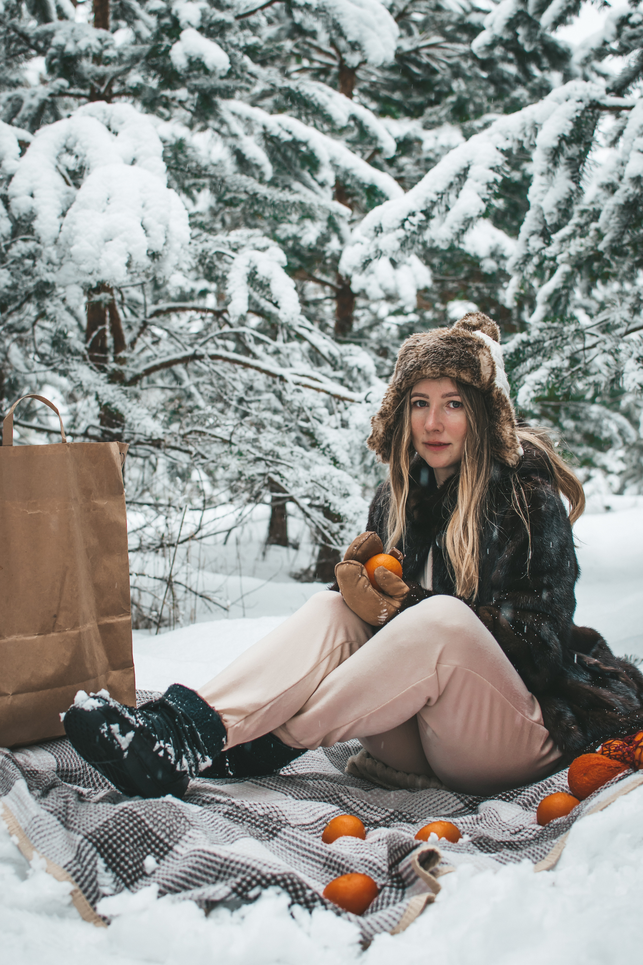 Фотосессия зимняя сказка. Семейный, детский фотограф в Минске Вероника Гапоненко