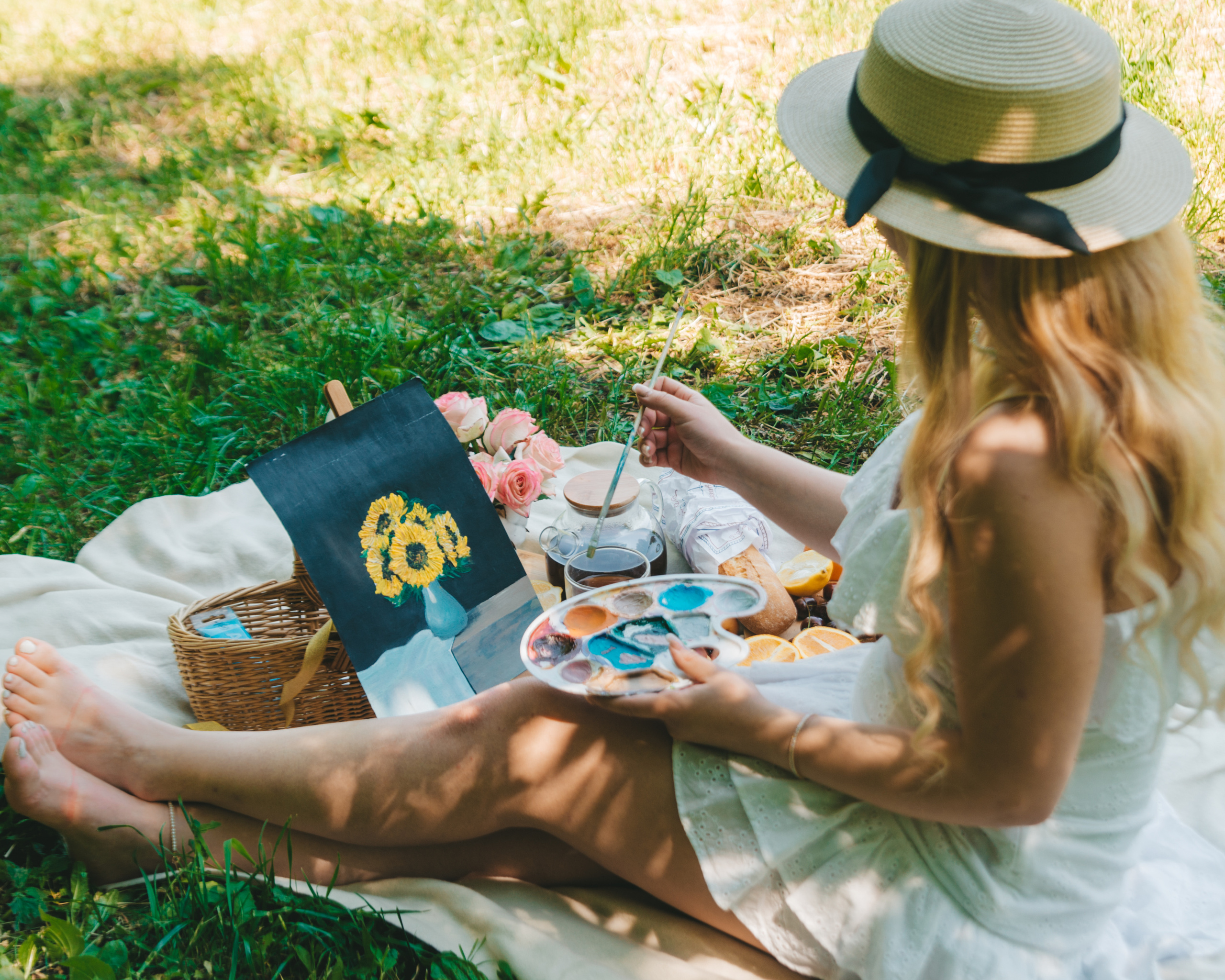 Фотосессия пикник в лесу. Семейный, детский фотограф в Минске Вероника Гапоненко