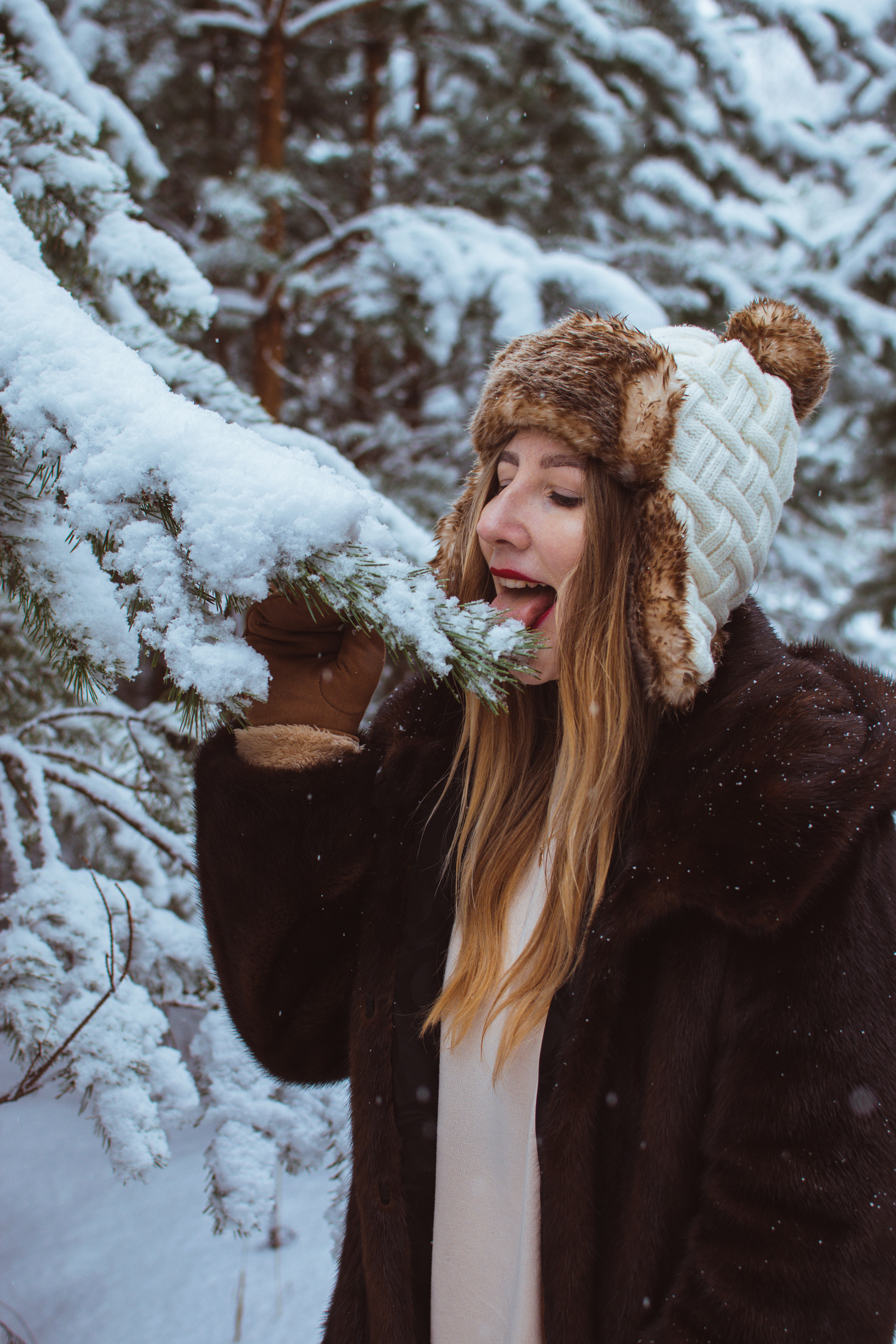 Фотосессия зимняя сказка. Семейный, детский фотограф в Минске Вероника Гапоненко