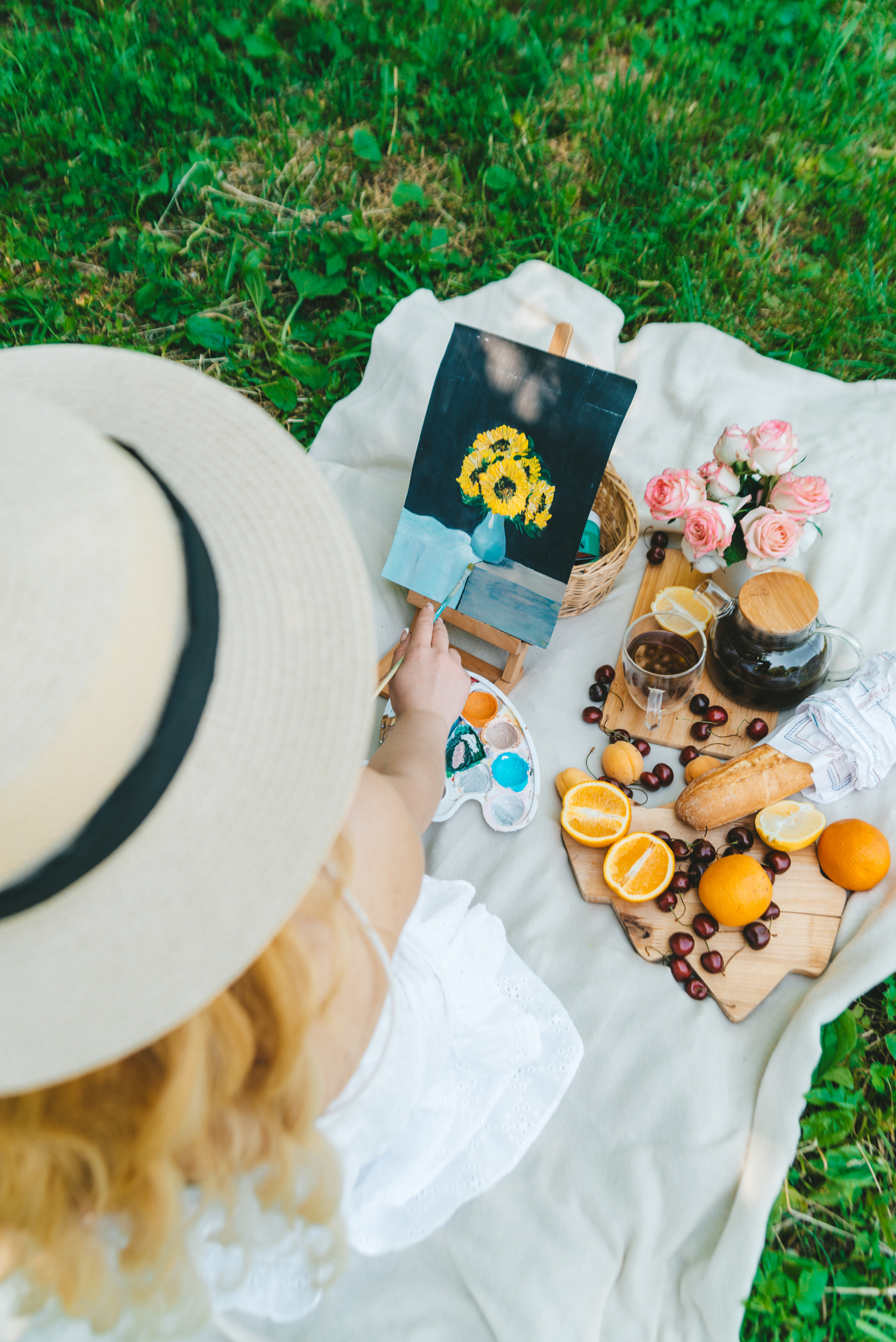 Фотосессия пикник в лесу. Семейный, детский фотограф в Минске Вероника Гапоненко