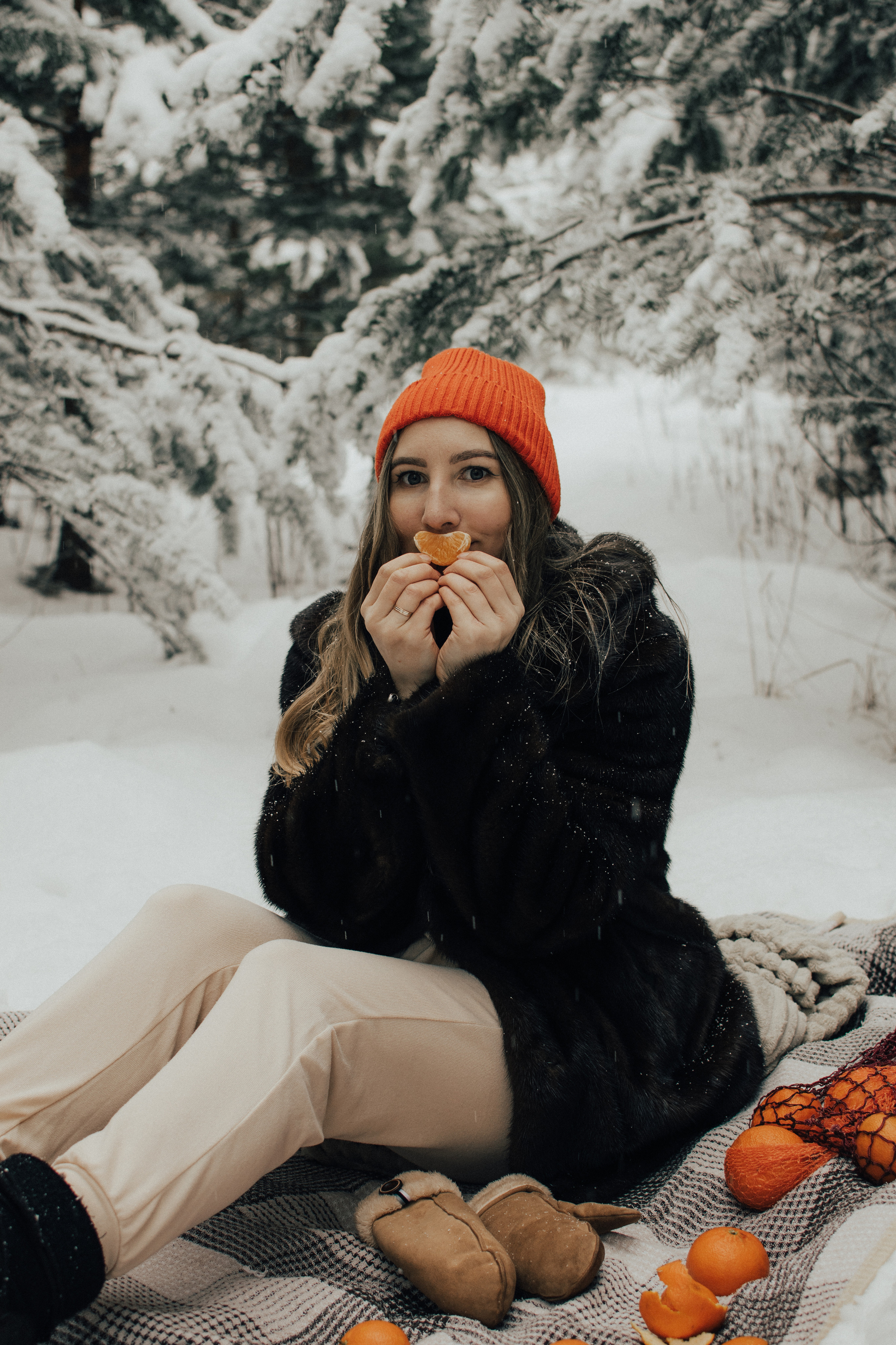 Фотосессия зимняя сказка. Семейный, детский фотограф в Минске Вероника Гапоненко