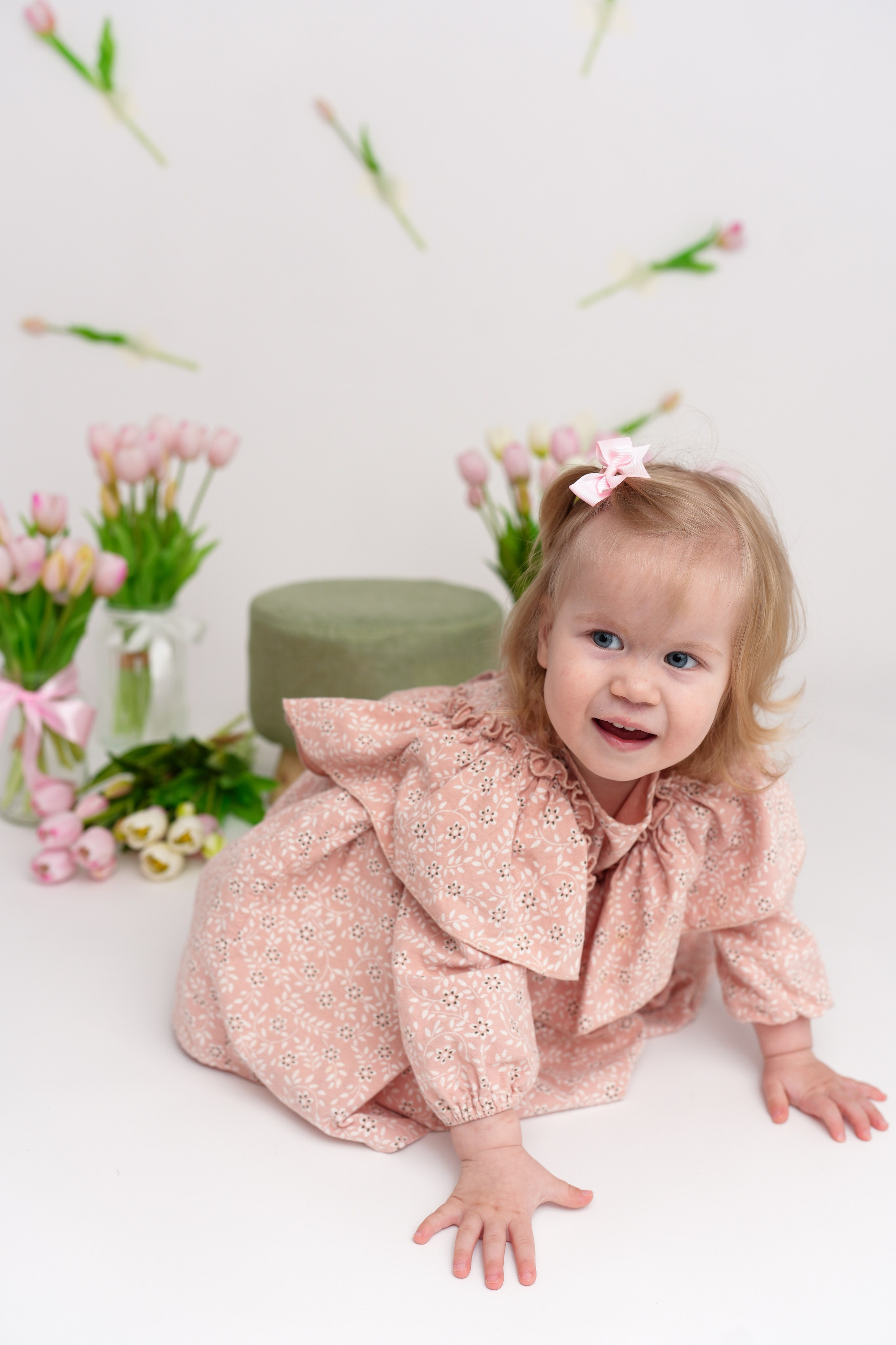 Весенний фотопроект. Фотограф новорожденных и детский фотограф в Екатеринбурге Ксени