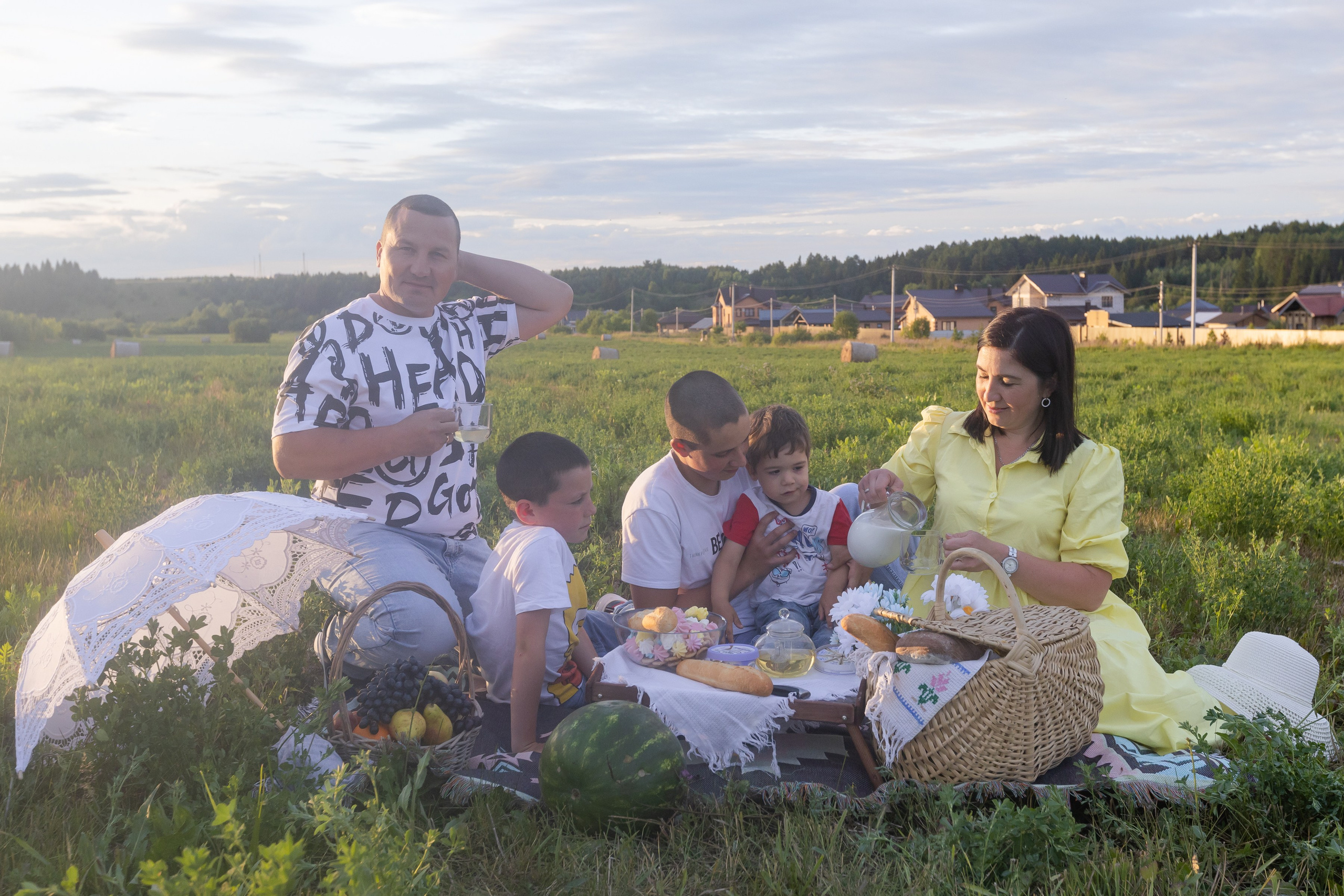 Семейная фотосессия Гиззатуллиных