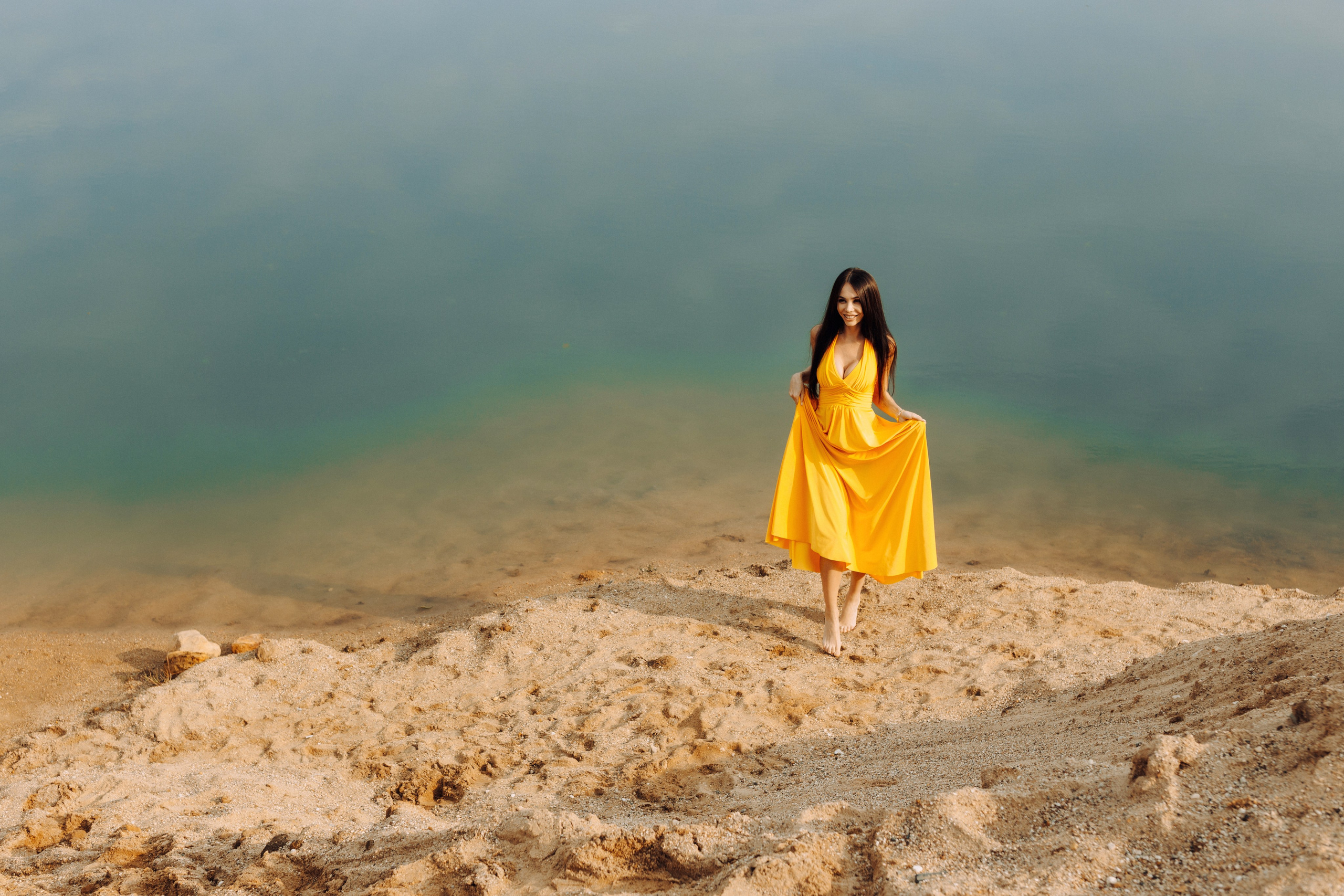 Аня в песках. Портретный и концертный фотограф в Москве Тугарин Александр