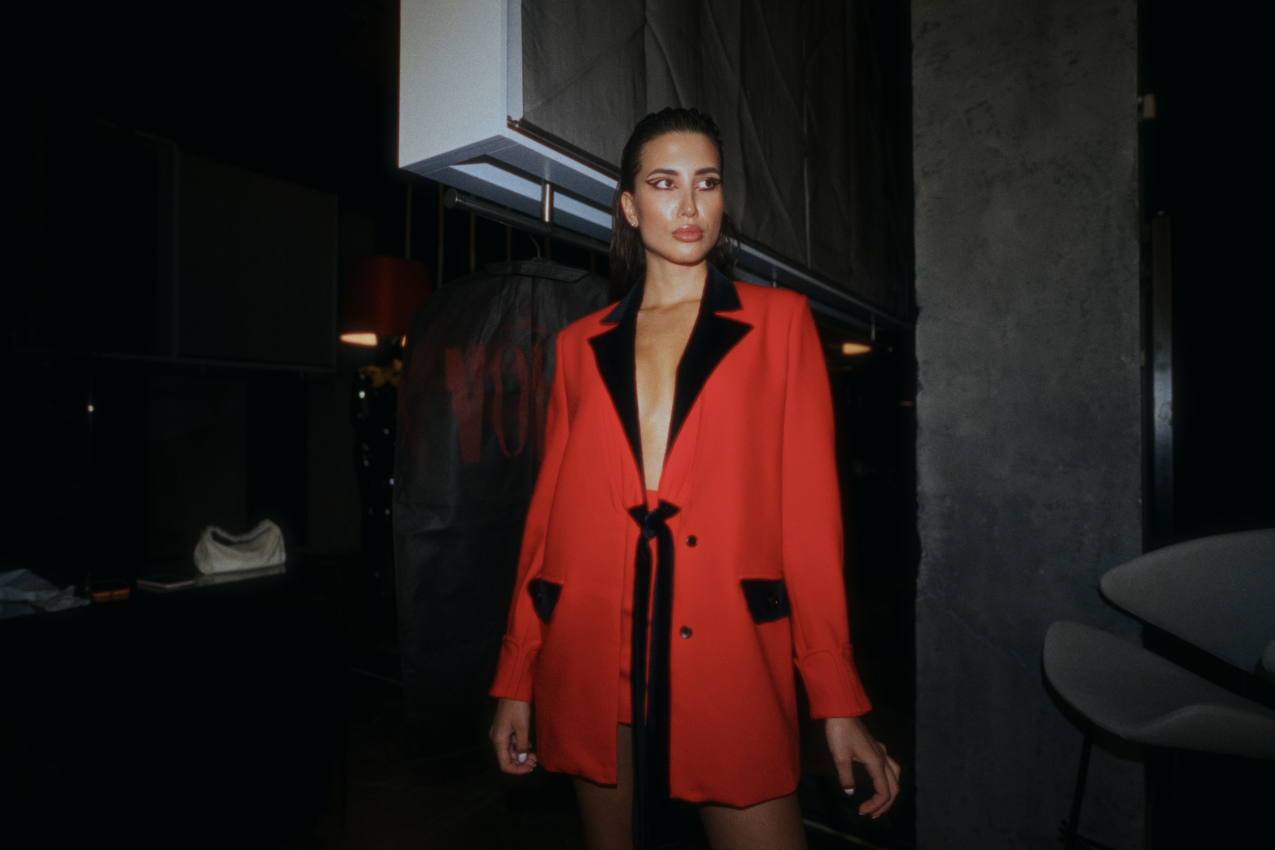 Vomi (backstage). Фотограф Юрин Евгений