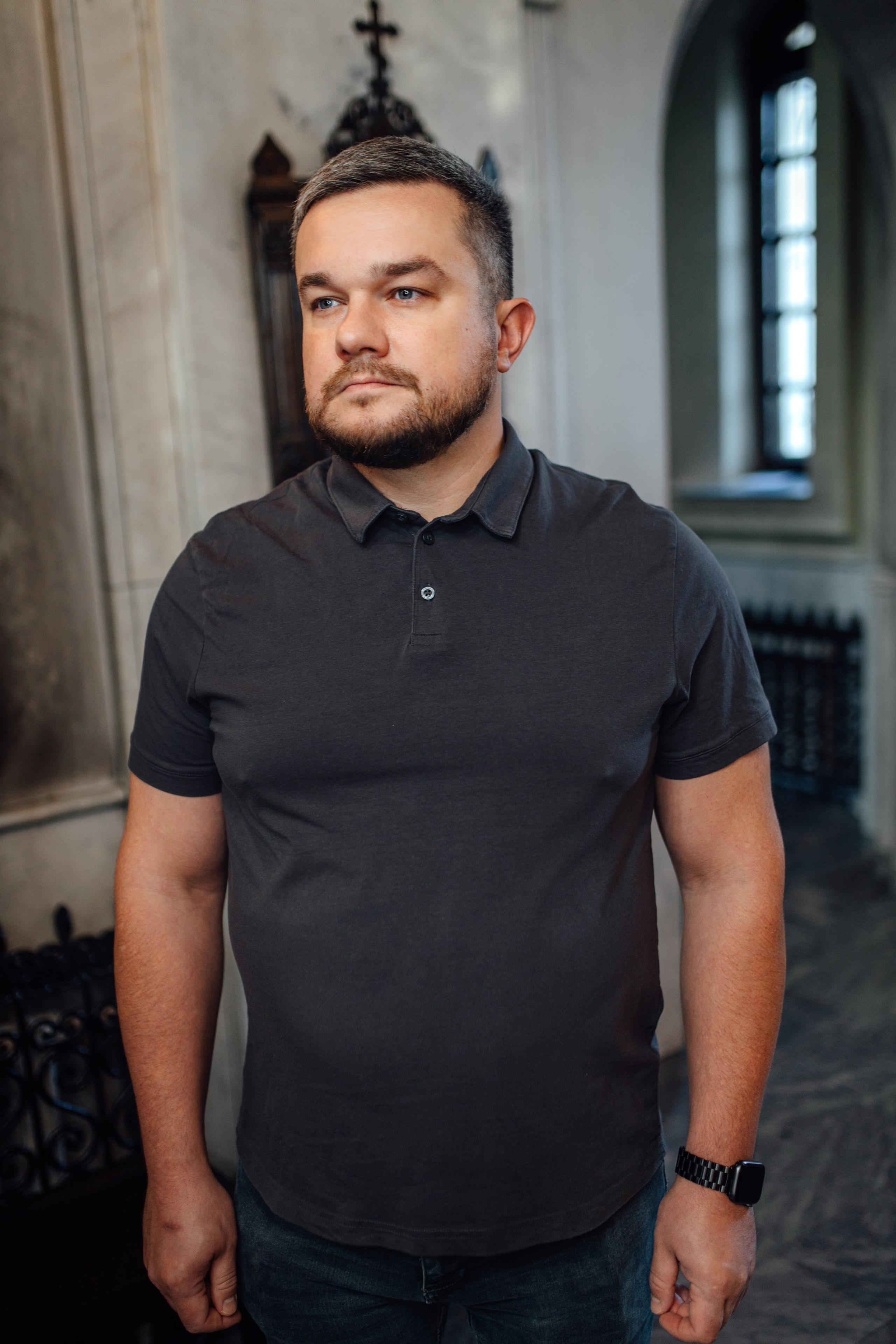 Крещение Тимура храм иконы Всех Скорбящих Радость, октябрь 2024