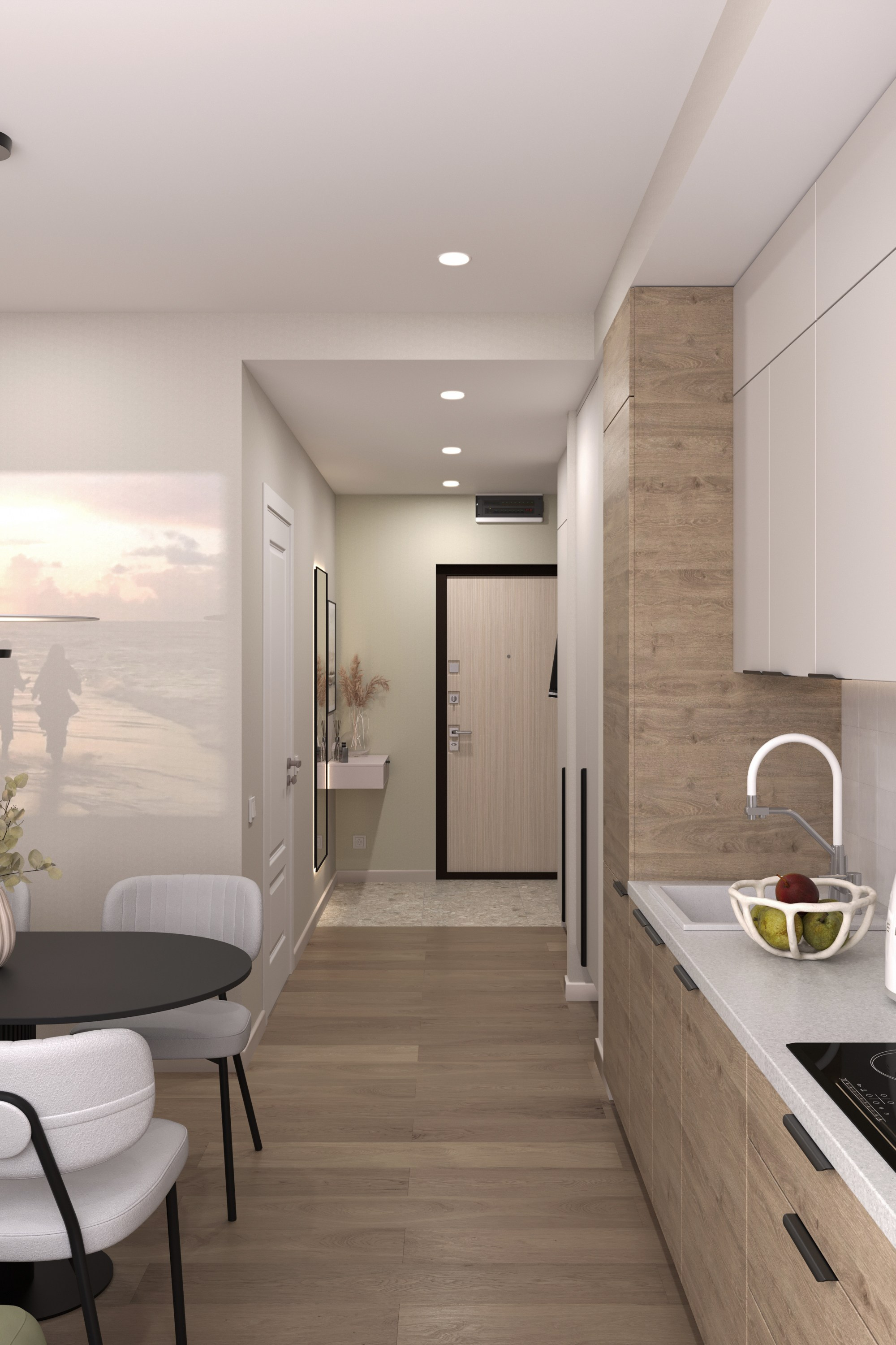 ЖК Шкиперский 19. Лагом стайл в мегаполисе. Проект в реализации. Дизайн-студия интерьеров Юлии Ивановой