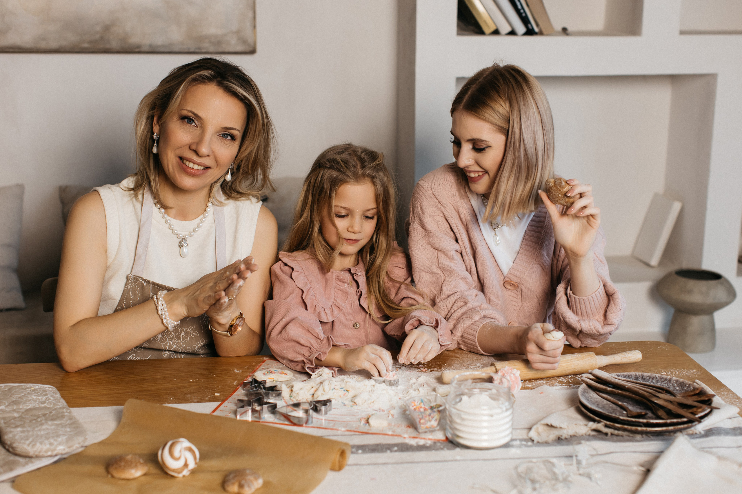 Новогодняя 3 поколения. Свадебный и семейный фотограф в Москве Холда Тати