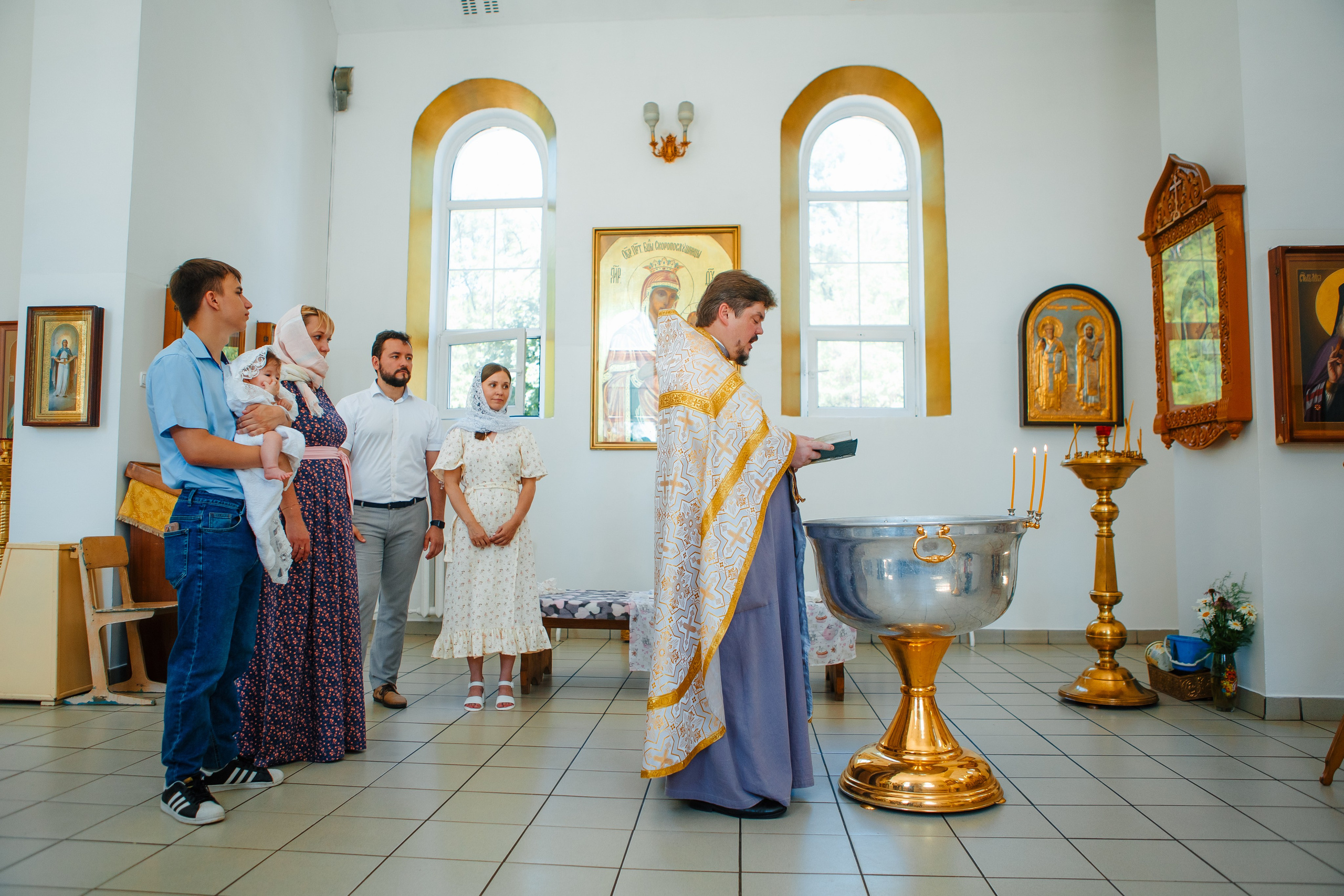 Крестины. Фотограф Александра Рышкова